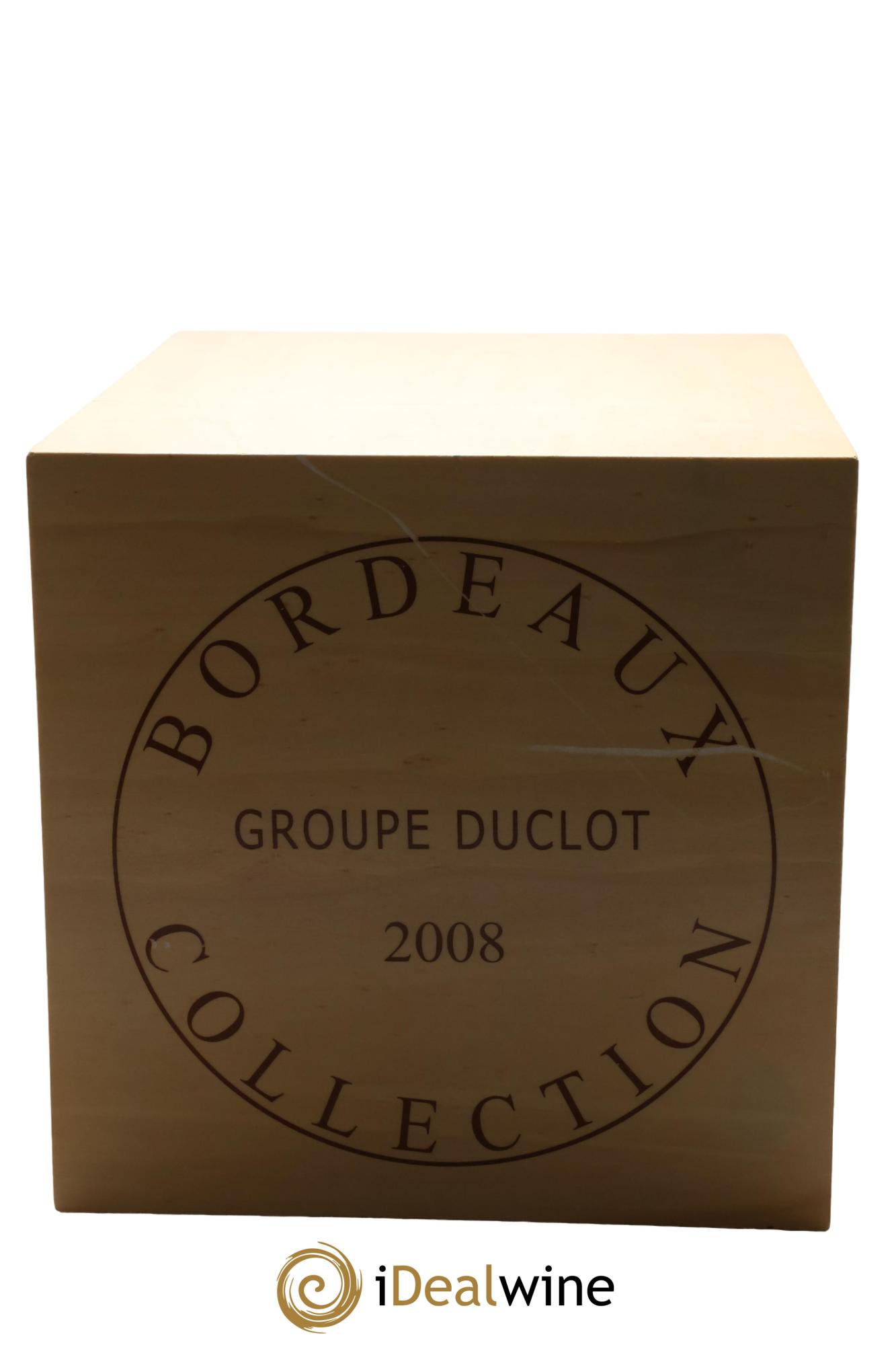 Caisse Duclot Petrus - Lafitte - Margaux - Mouton Rothschild - Latour - Haut Brion - Mission Haut Brion - Cheval Blanc - Yquem 2008 - Lot of 9 bottles - 9