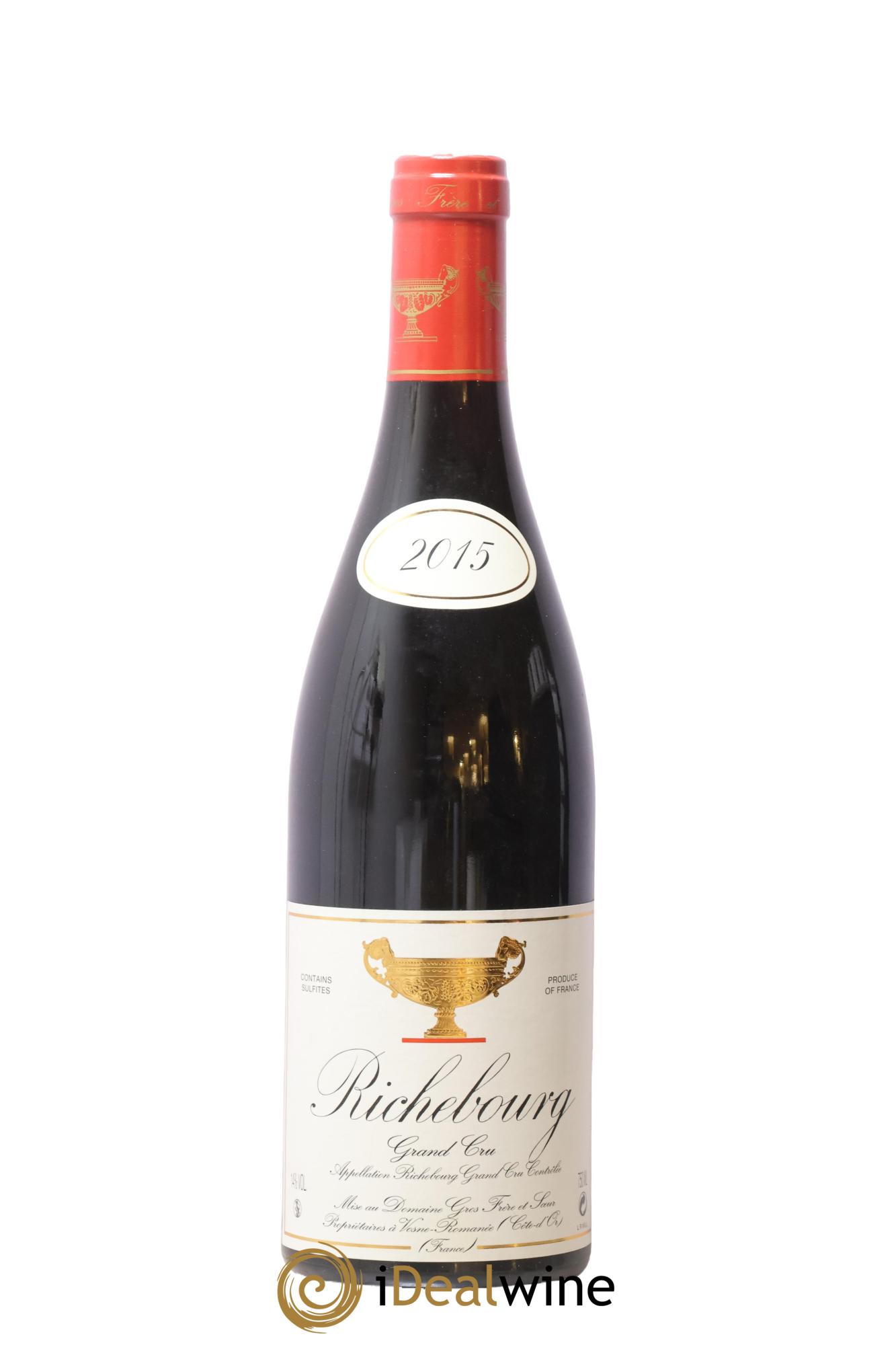 Richebourg Grand Cru Gros Frère & Soeur 2015 - Lot de 1 bouteille - 0