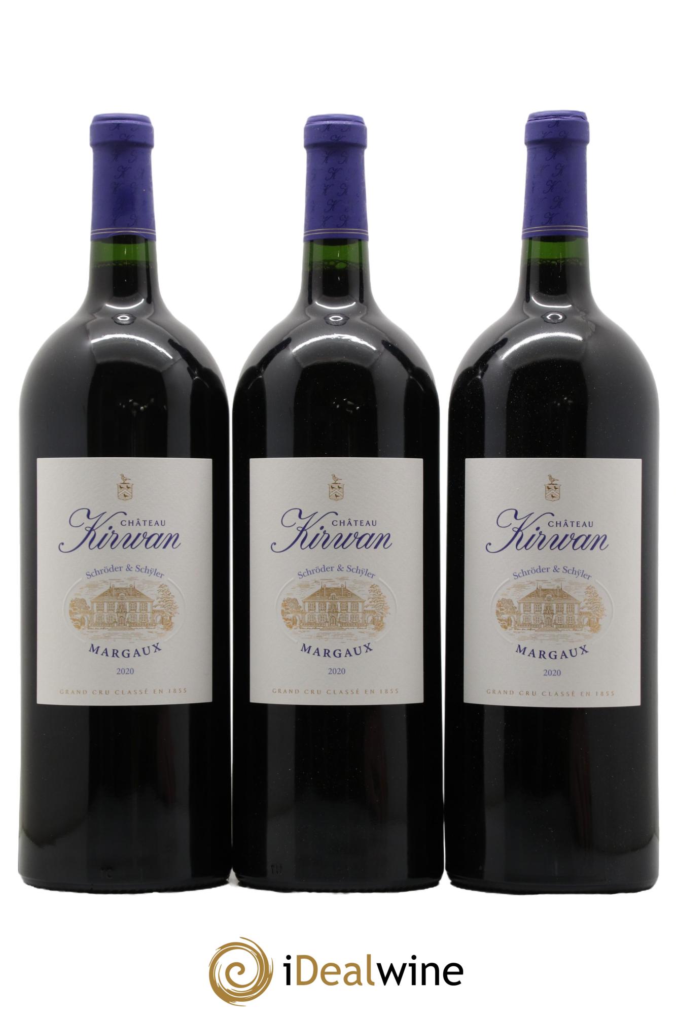 Château Kirwan 3ème Grand Cru Classé 2020 - Lot de 3 magnums - 0