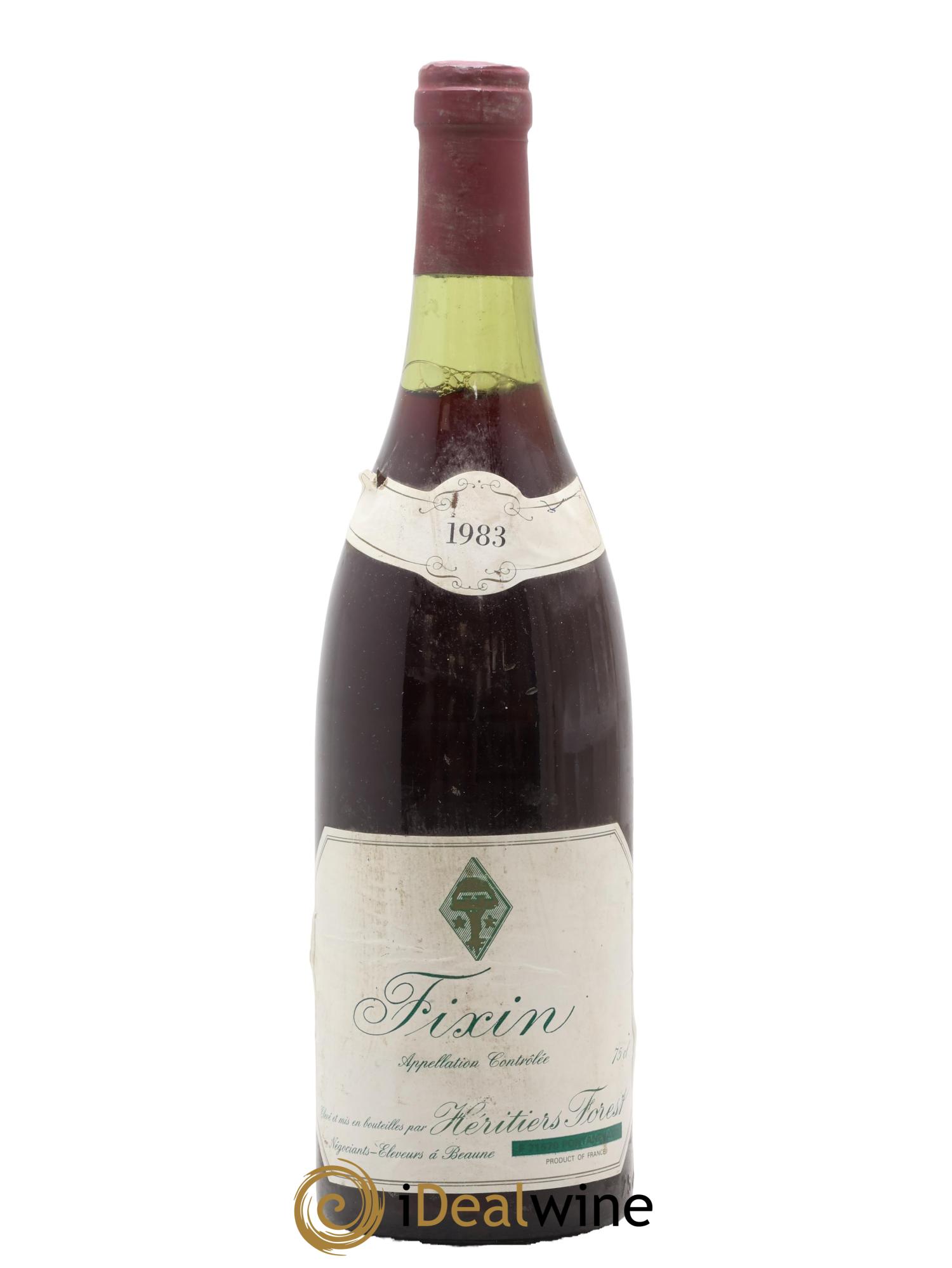 Fixin Héritiers Forest 1983 - Lotto di 1 bottiglia - 0