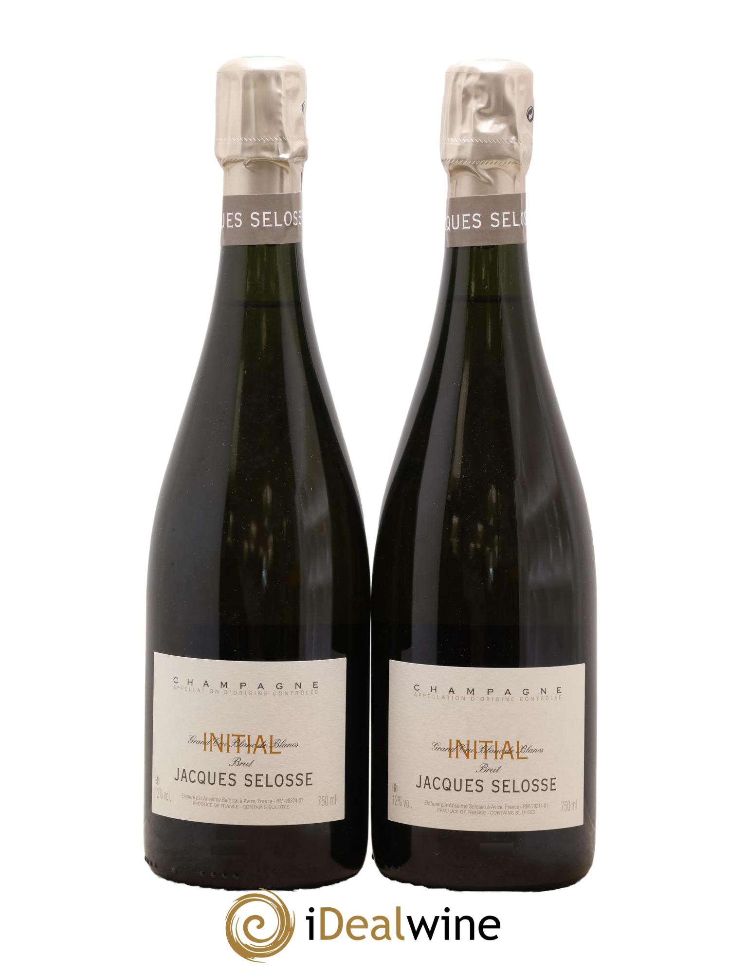 Initial Brut Jacques Selosse - Posten von 2 Flaschen - 0