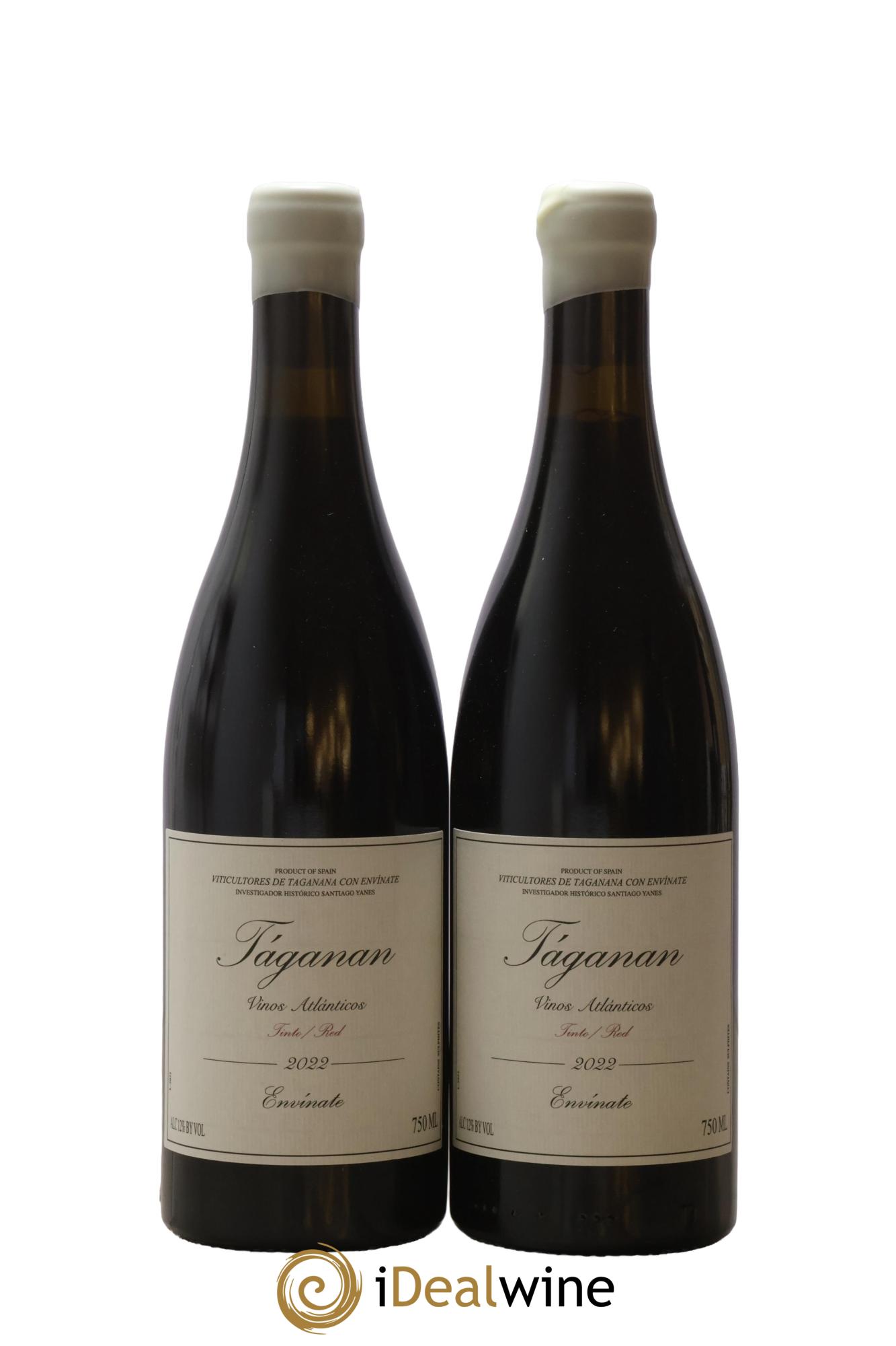 Vinos Atlánticos Táganan Tinto Envinate 2022 - Lot of 2 bottles - 0