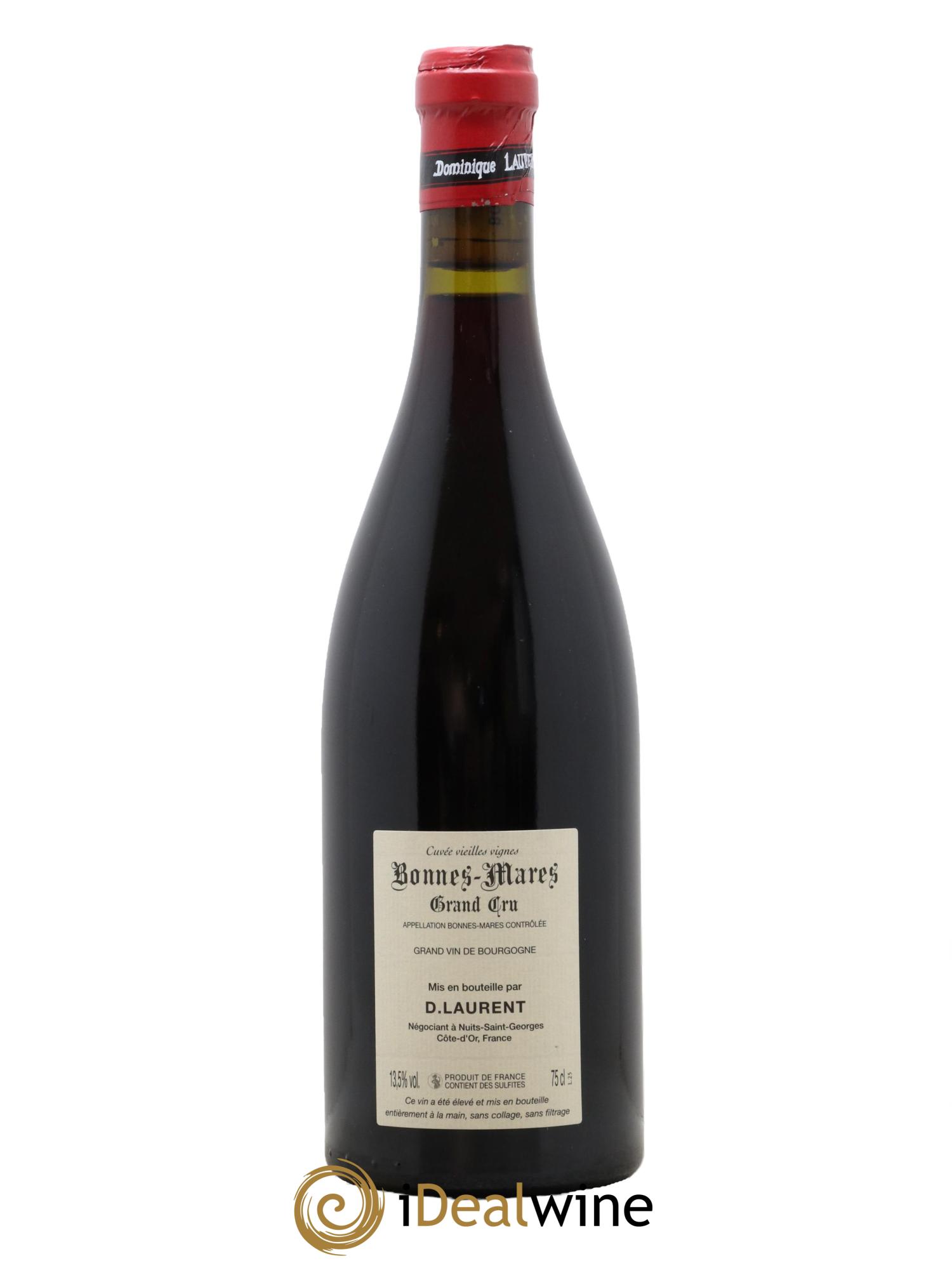 Bonnes-Mares Grand Cru Grande Cuvée Vieilles Vignes Dominique Laurent 2009 - Lot de 1 bouteille - 1