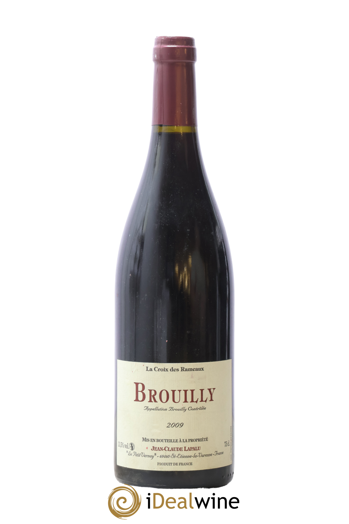 Brouilly La Croix des Rameaux Jean-Claude Lapalu 2009 - Posten von 1 Flasche - 0