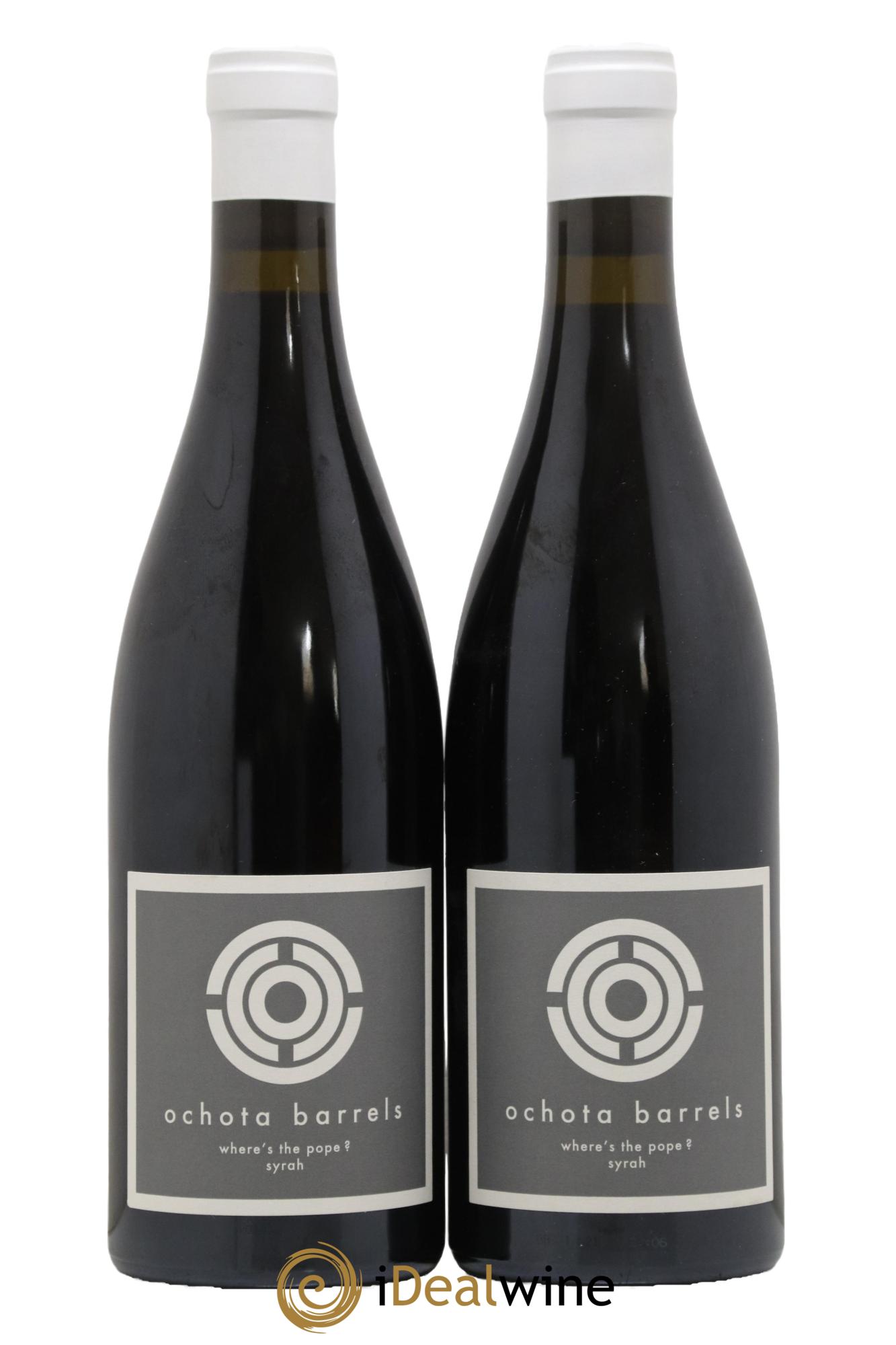 Australie Where s The Pope Syrah Ochota Barrels - Lot de 2 bouteilles - 0