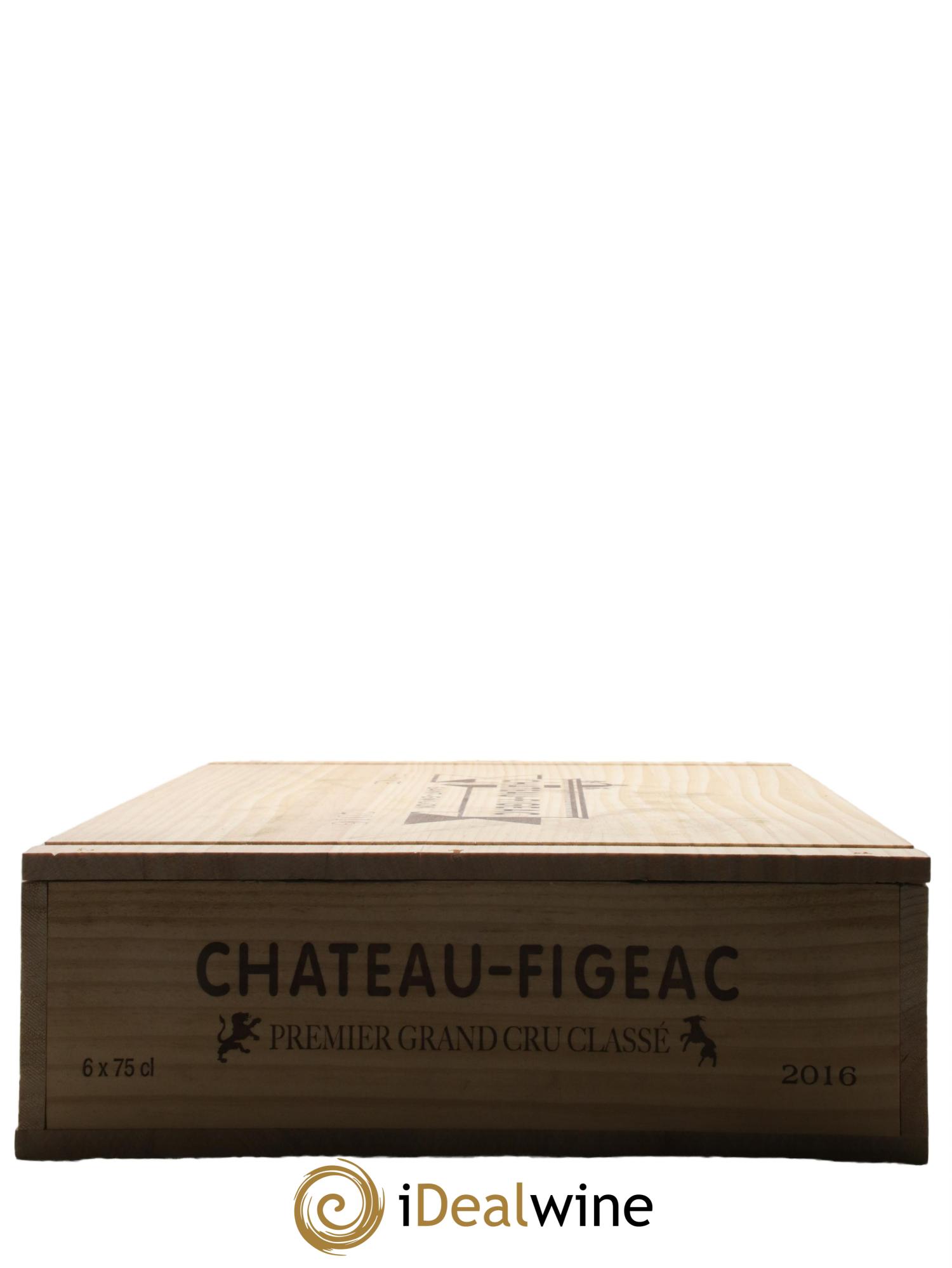 Château Figeac 1er Grand Cru Classé A 2016 - Lot de 6 bouteilles - 1