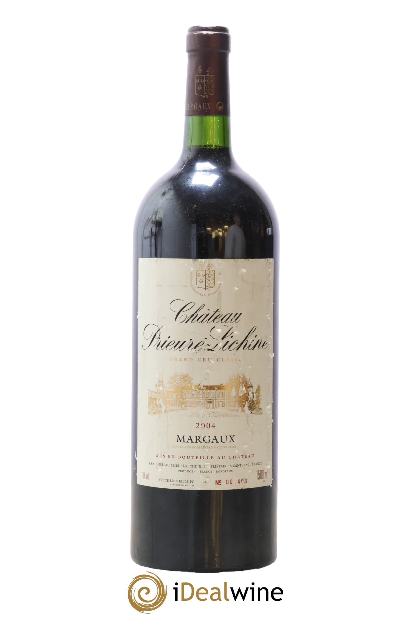 Château Prieuré Lichine 4ème Grand Cru Classé 2004 - Posten von 1 Magnum - 0