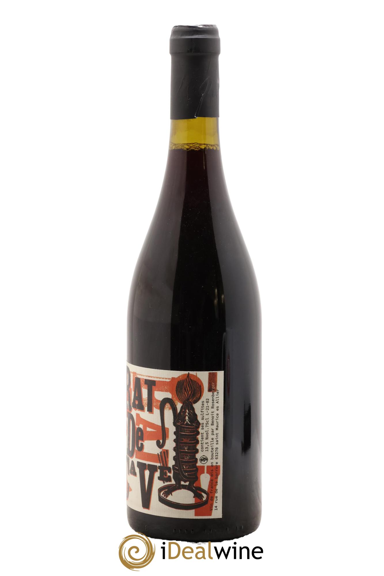 Vin de France Rat de Cave Benoit Rosenberger 2021 - Lot de 1 bouteille - 1