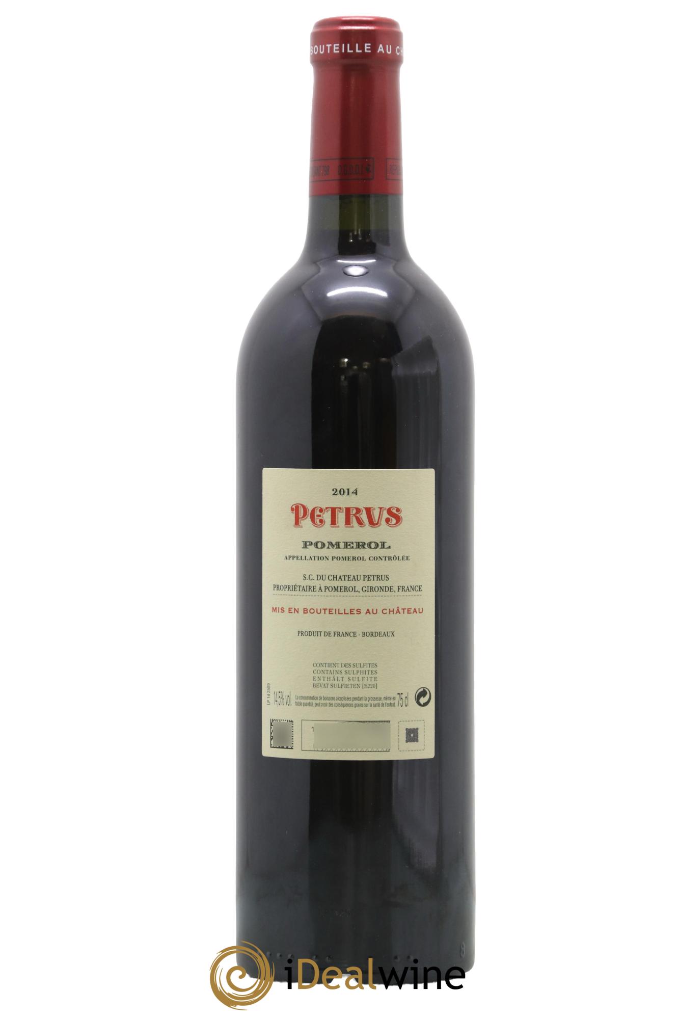 Petrus 2014 - Lot de 1 bouteille - 1