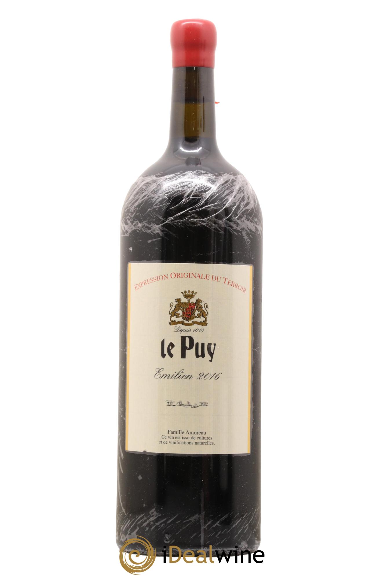 Le Puy - Cuvée Emilien 2016 - Lot de 1 magnum - 0