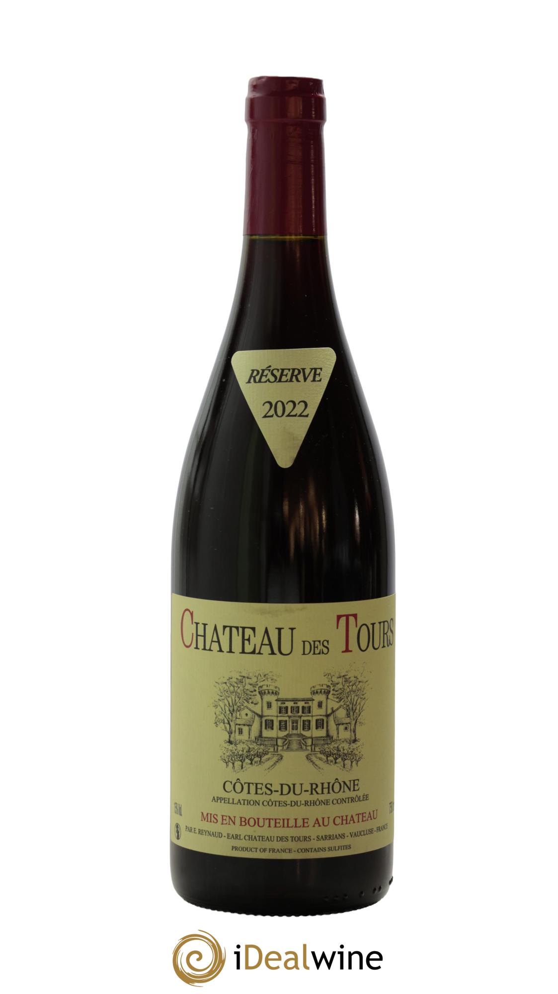Côtes-du-Rhône Château des Tours Emmanuel Reynaud 2022 - Lot of 1 bottle - 0