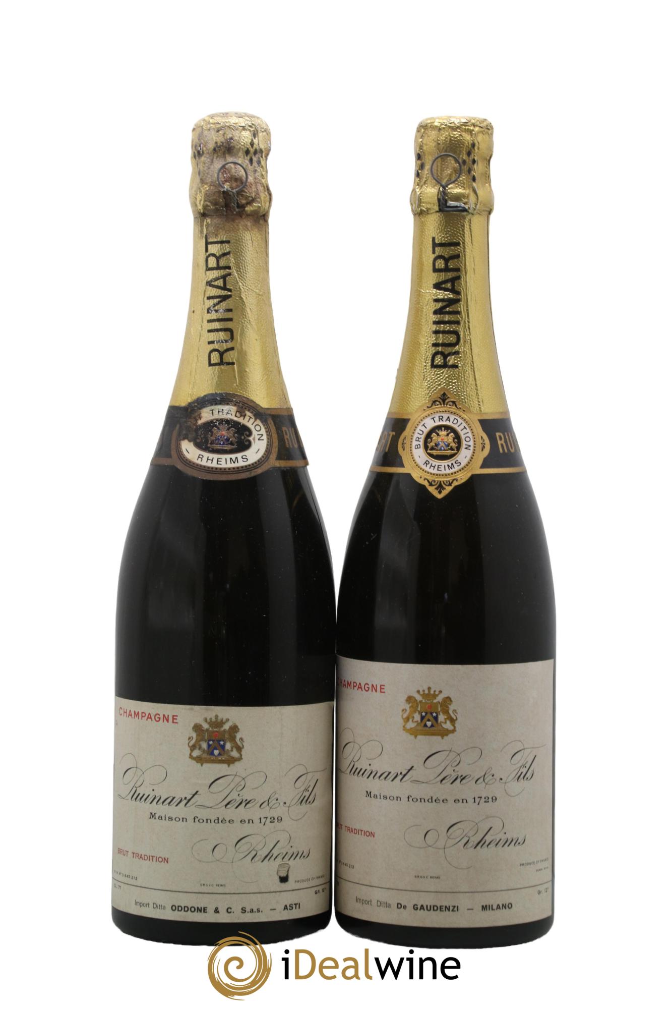 Champagne Brut Tradition Ruinart - Lot de 2 bouteilles - 0
