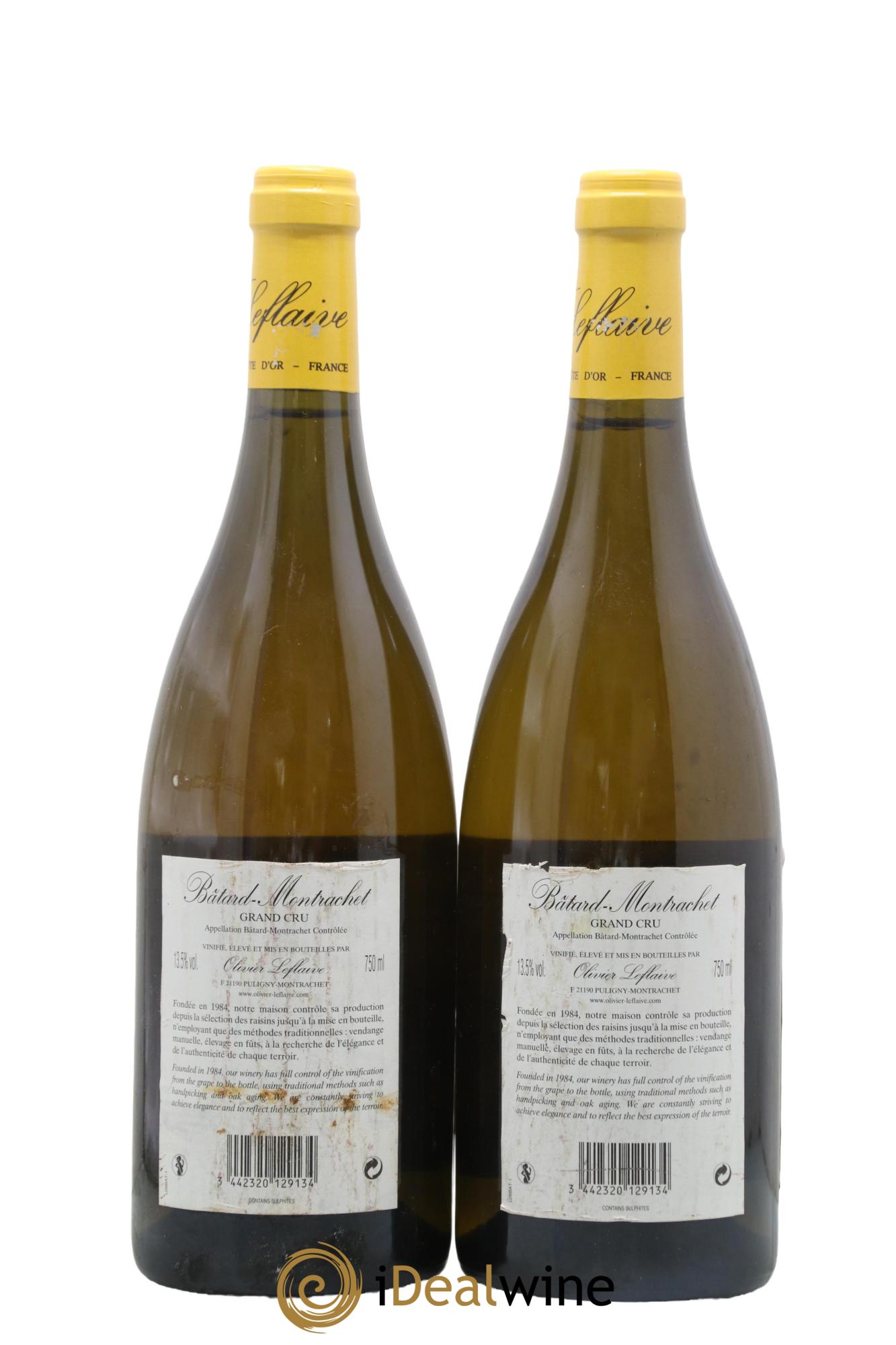 Bâtard-Montrachet Grand Cru Olivier Leflaive 2009 - Lot de 2 bouteilles - 1