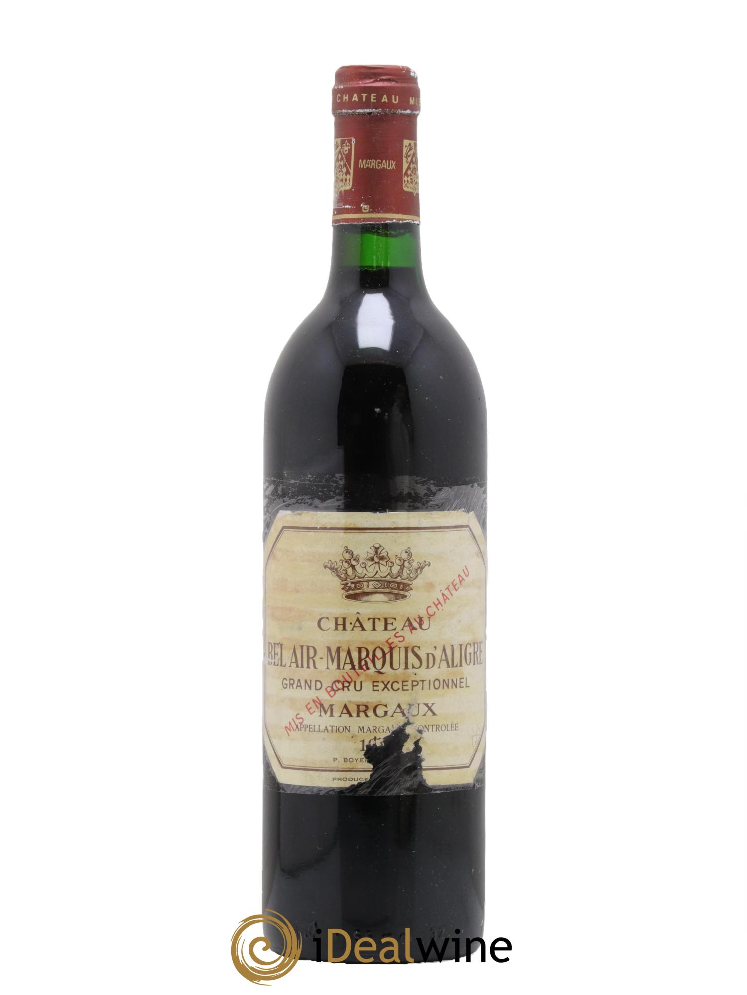 Château Bel Air Marquis d'Aligre 1985 - Lot de 1 bouteille - 0