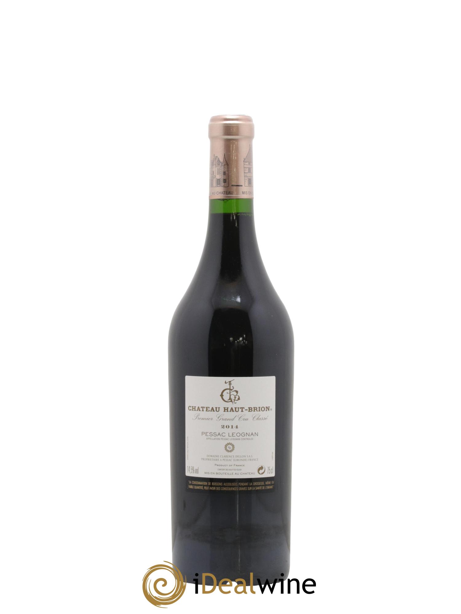 Château Haut Brion 1er Grand Cru Classé 2014 - Lotto di 1 bottiglia - 1