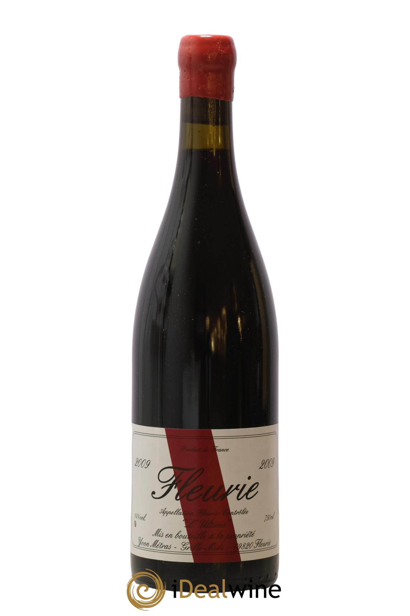 Fleurie l'Ultime Yvon Métras 2009 - Lot de 1 bouteille - 0