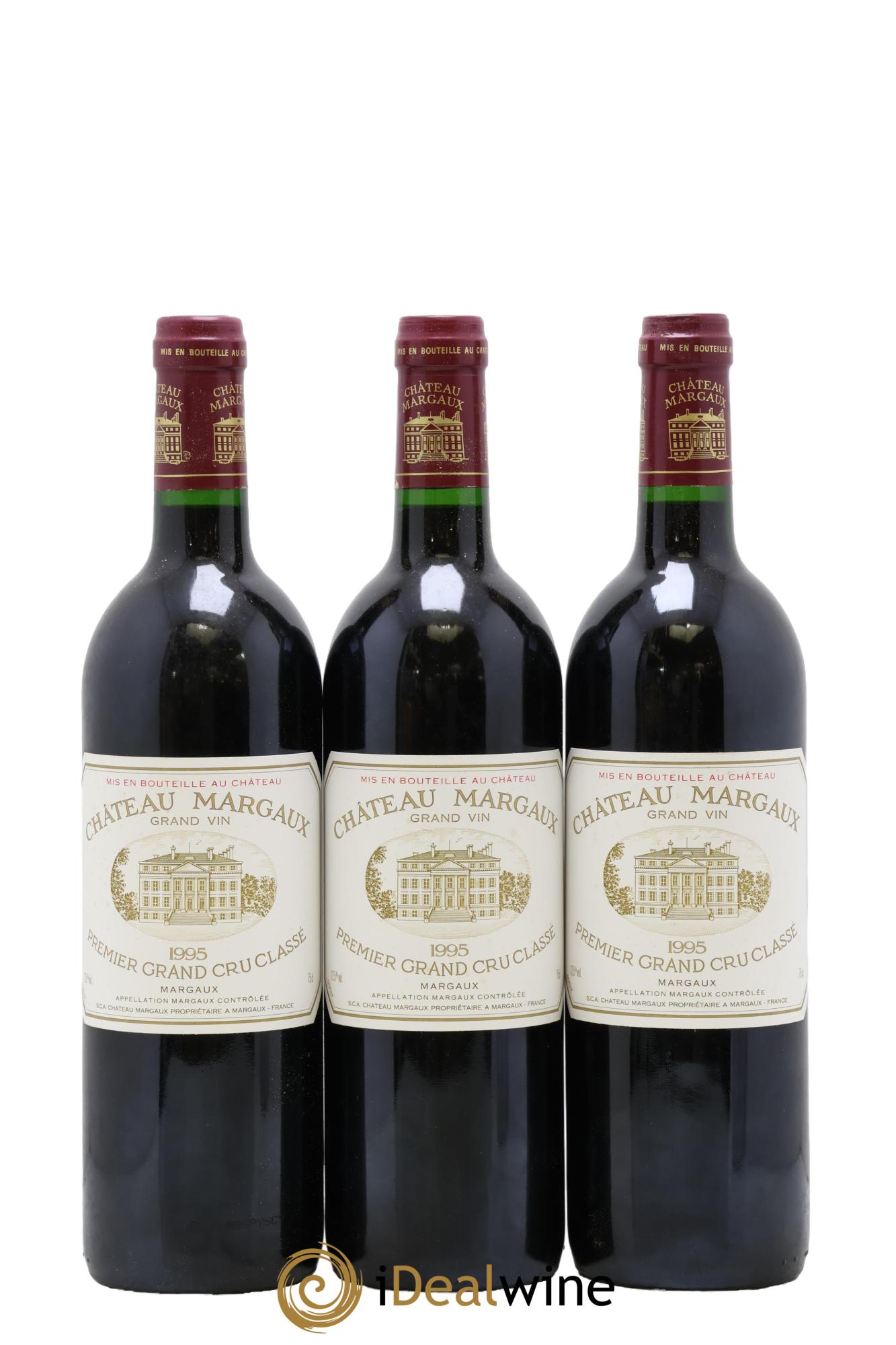 Château Margaux 1er Grand Cru Classé 1995 - Lot of 12 bottles - 2