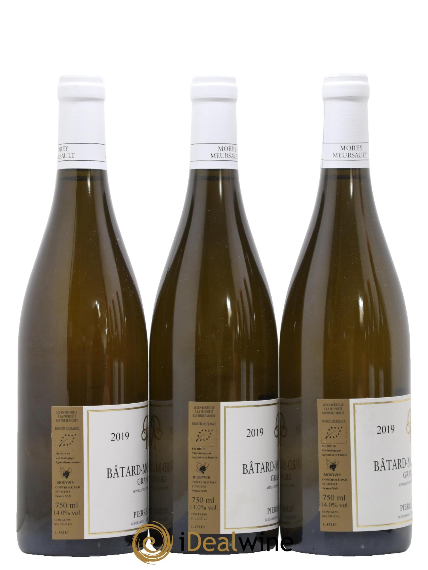 Bâtard-Montrachet Grand Cru Pierre Morey (Domaine) 2019 - Lotto di 3 bottiglie - 1
