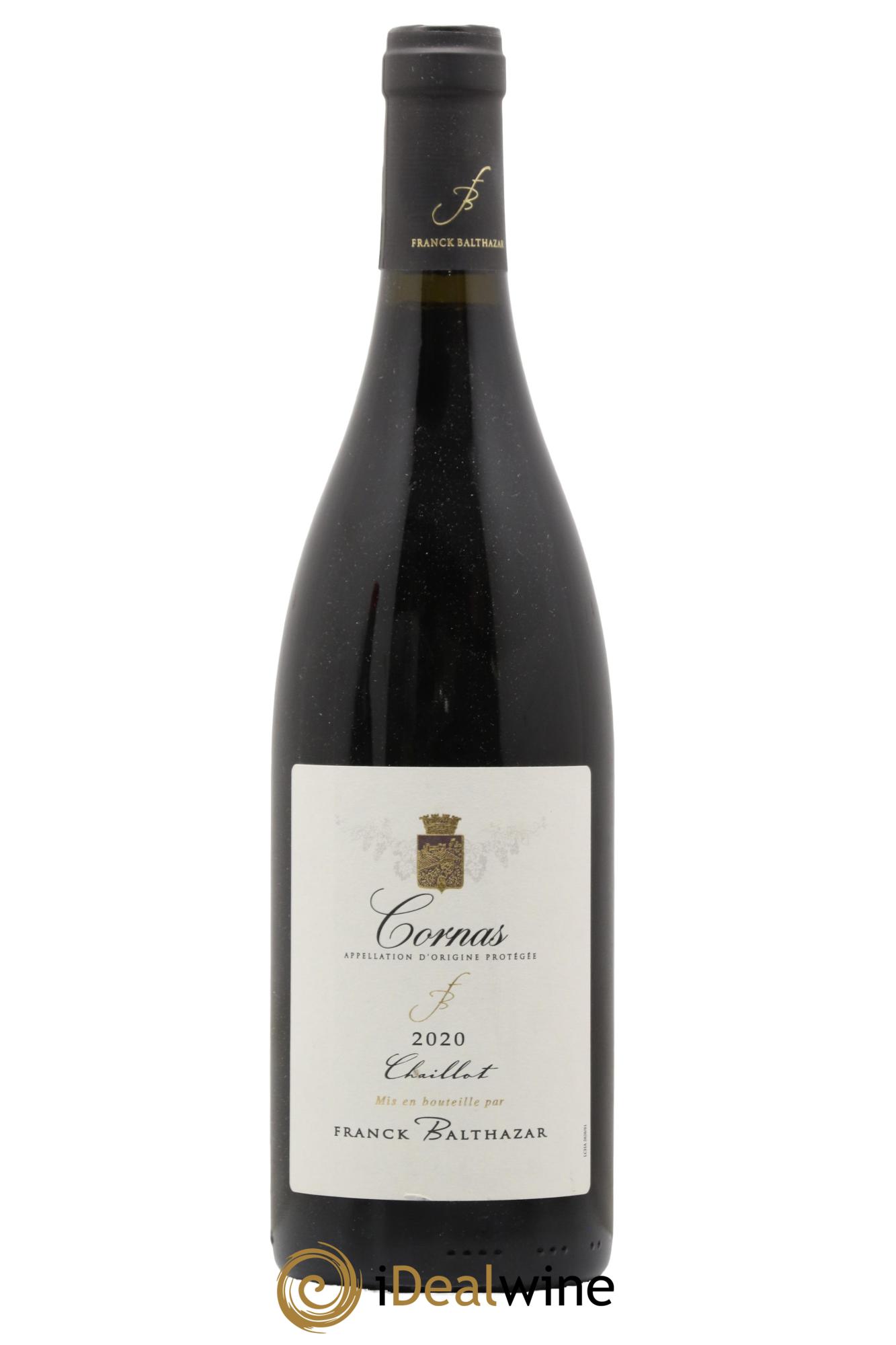 Cornas Chaillot Franck Balthazar (Domaine) 2020 - Lot de 1 bouteille - 0