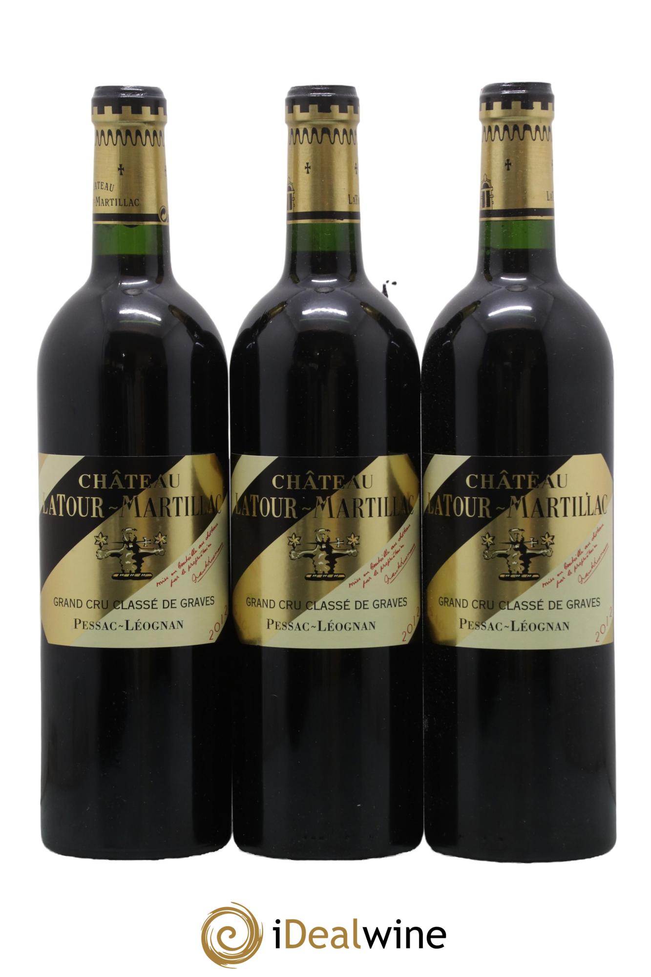 Château Latour-Martillac Cru Classé de Graves  2012 - Lotto di 6 bottiglie - 2