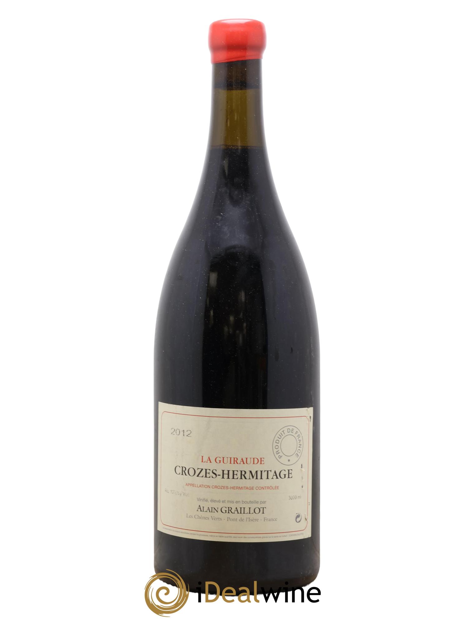 Crozes-Hermitage La Guiraude Domaine Graillot 2012 - Posten von 1 Doppel-Magnum - 0