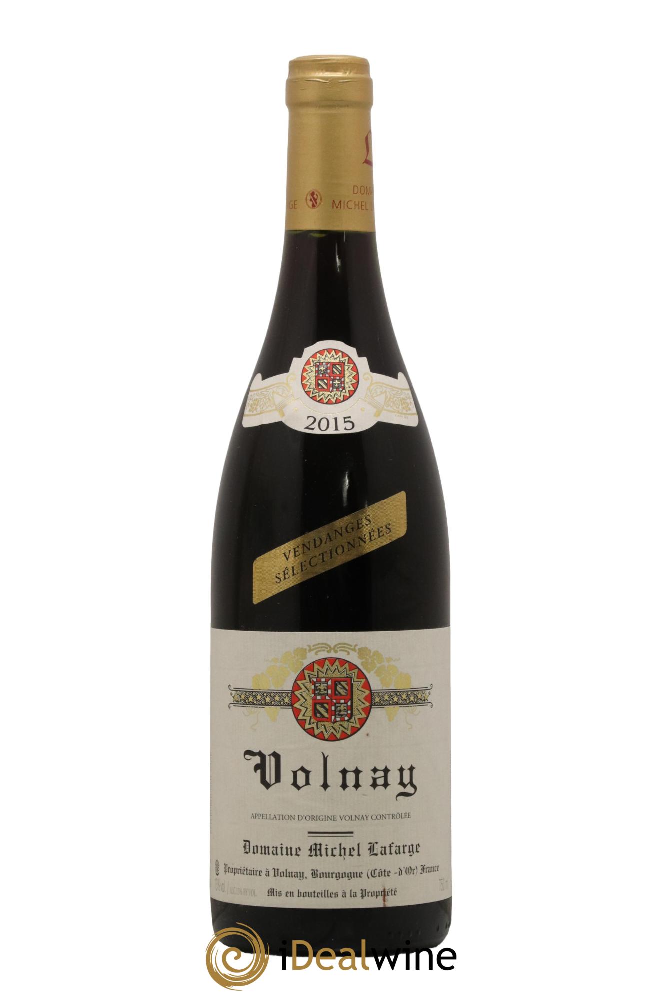 Volnay Vendanges sélectionnées Lafarge (Domaine) 2015 - Lot de 1 bouteille - 0