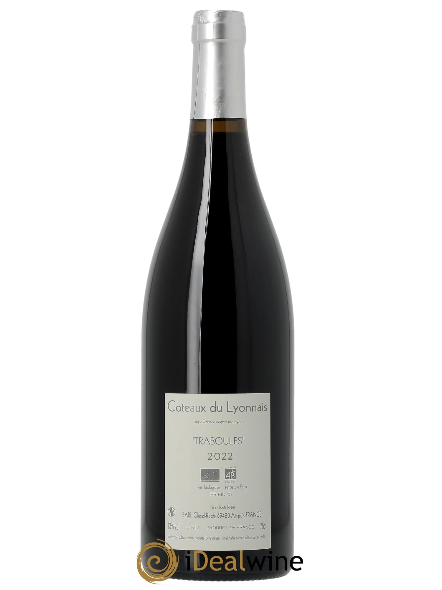 Côteaux du Lyonnais Traboules Clusel-Roch 2022 - Lot of 1 bottle - 1
