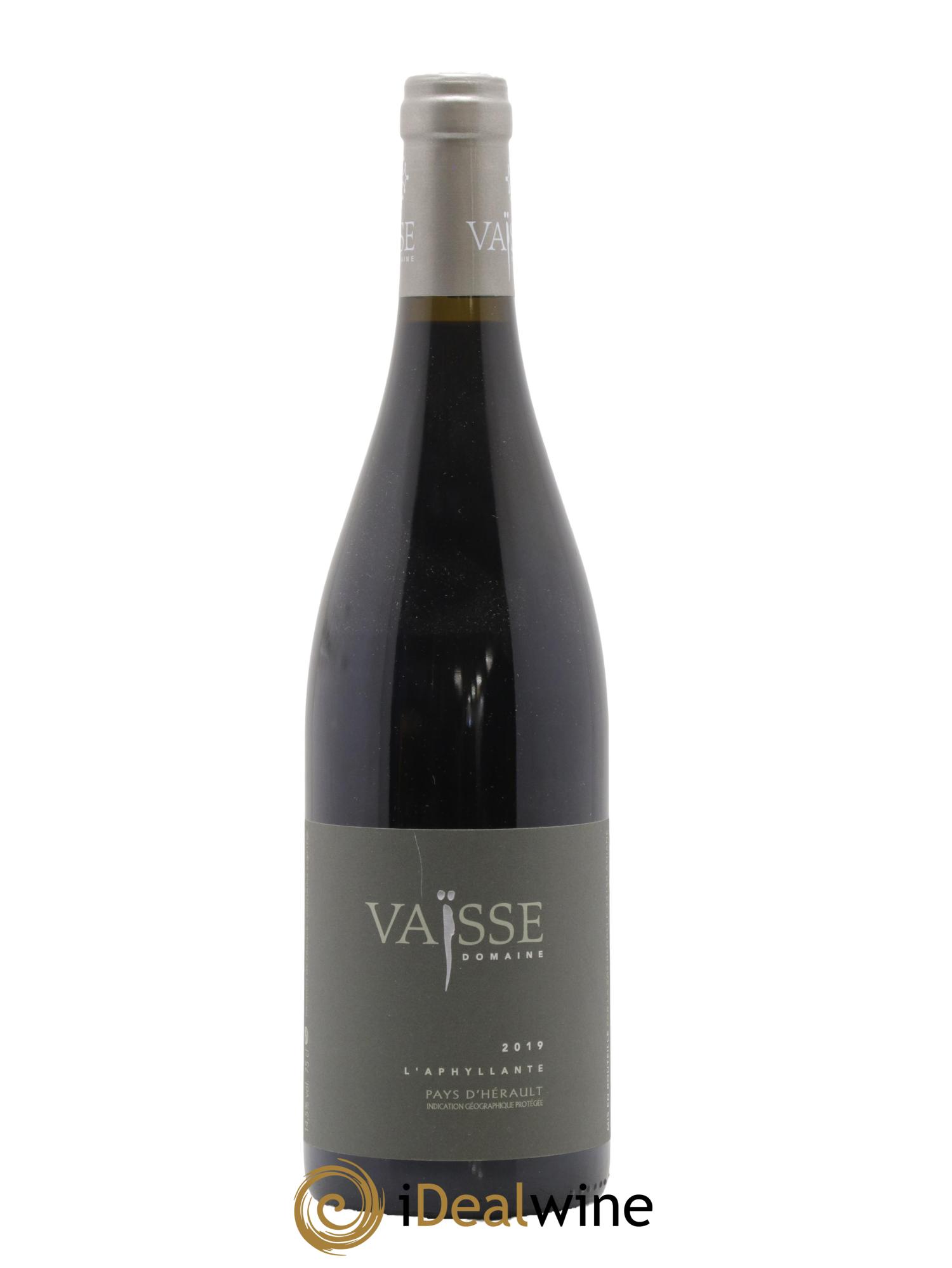 Pays d'Hérault L'Aphyllante Vaisse (Domaine) 2019 - Lot de 1 bouteille - 0