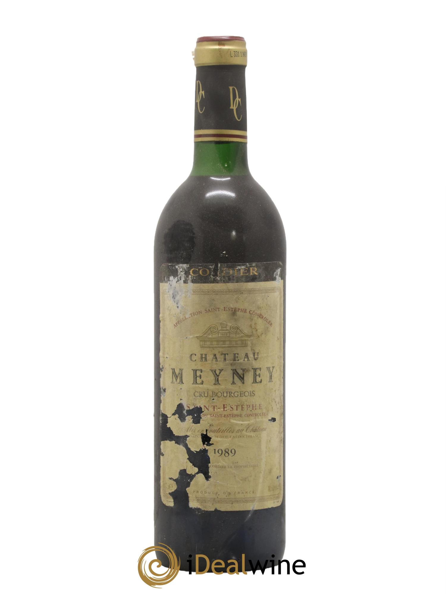 Château Meyney 1989 - Lot de 1 bouteille - 0
