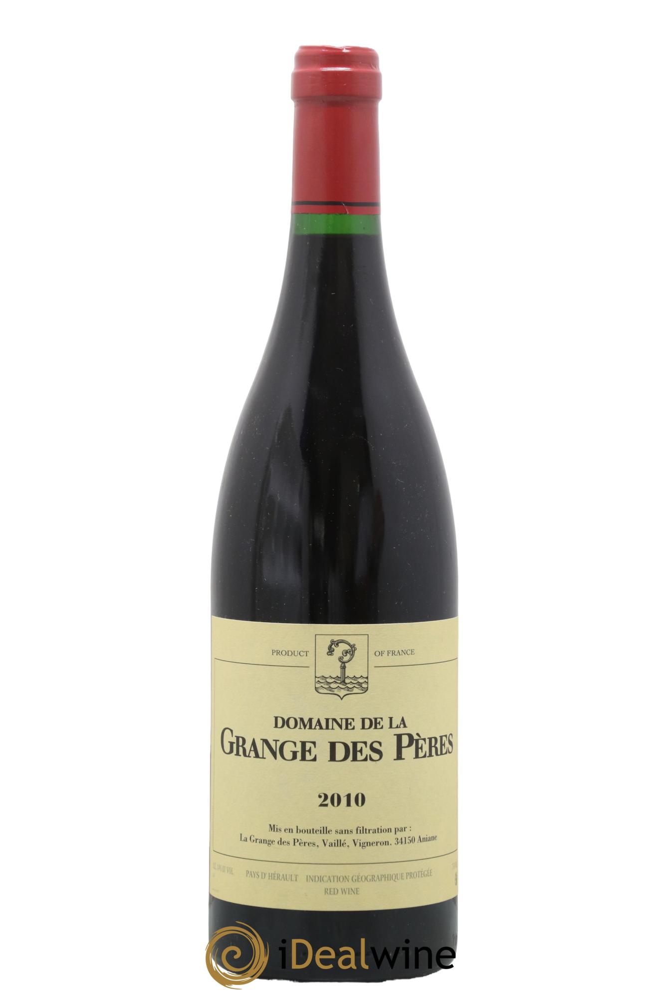 IGP Pays d'Hérault Grange des Pères Laurent Vaillé 2010 - Lotto di 1 bottiglia - 0