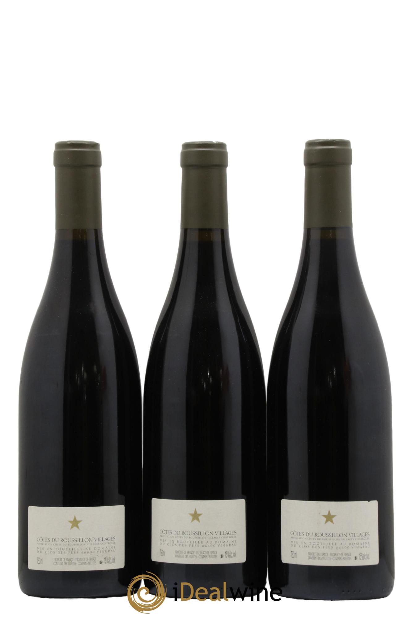 Côtes du Roussillon Villages Clos des Fées Hervé Bizeul 2009 - Lotto di 3 bottiglie - 1