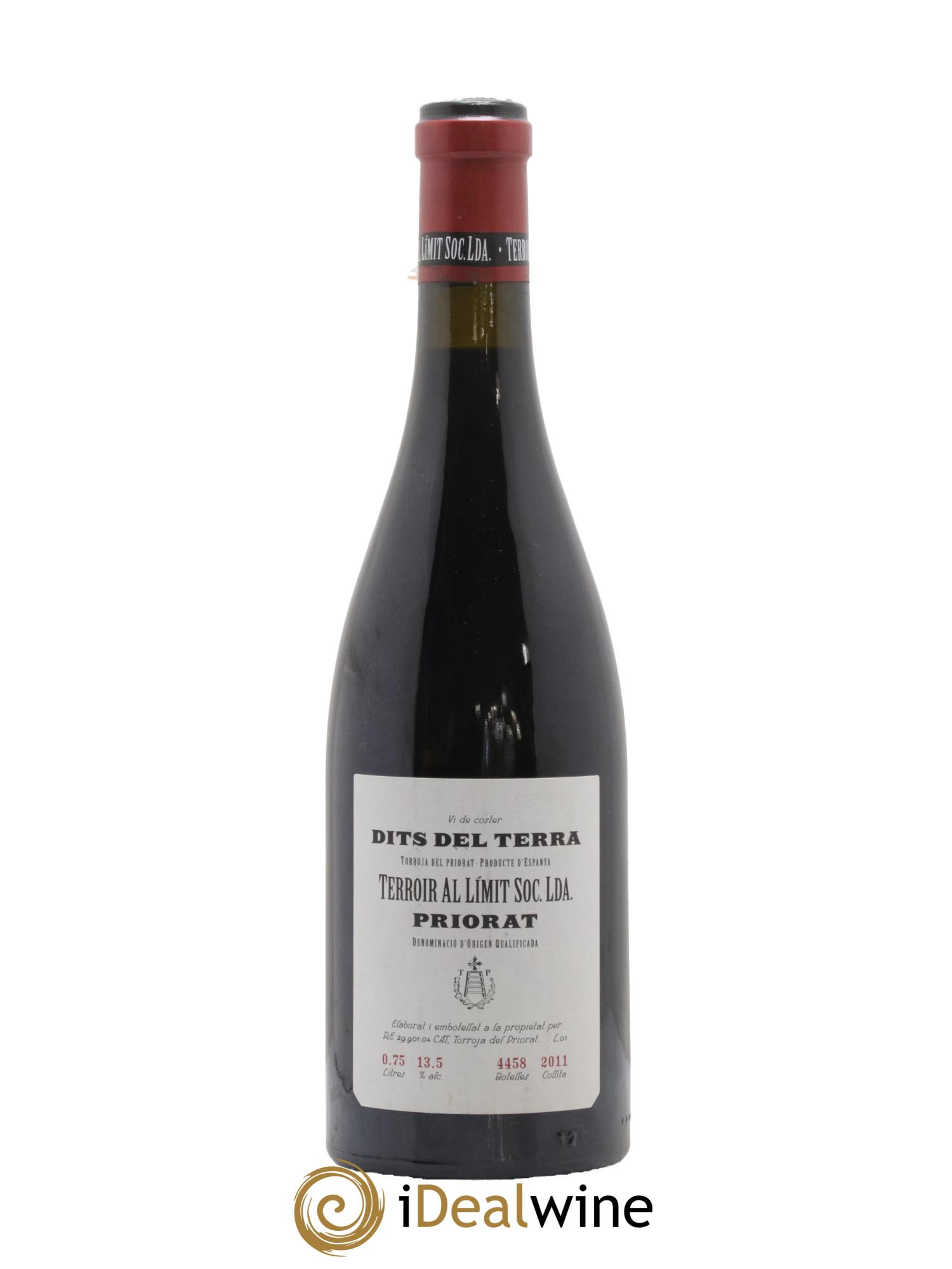 Priorat Terroir Al Limit Dits del Terra Dominik Hubert 2011 - Lot de 1 bouteille - 0