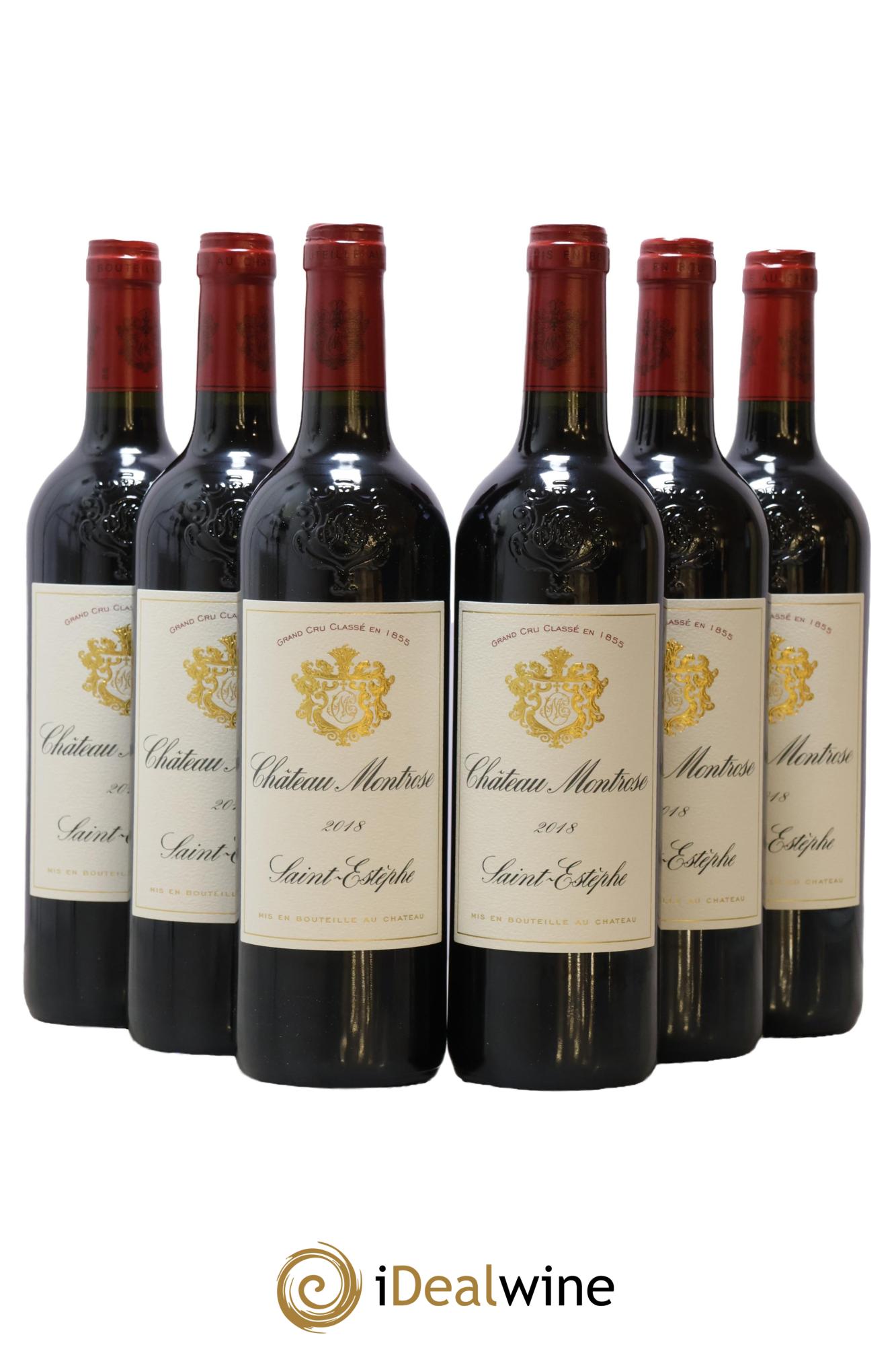 Château Montrose 2ème Grand Cru Classé  2018 - Posten von 6 Flaschen - 0