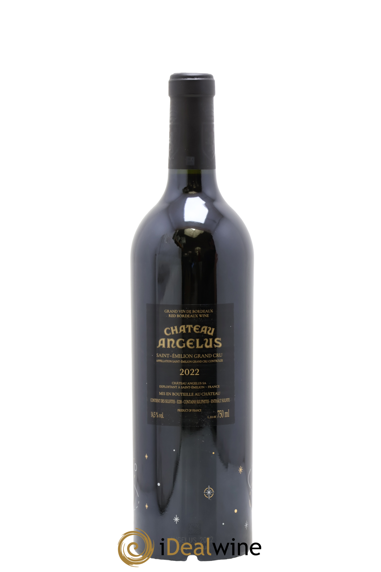 Château Angélus 1er Grand Cru Classé A 2022 - Lot de 1 bouteille - 1