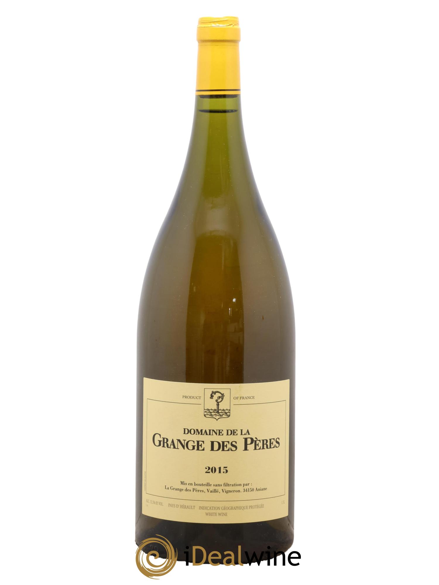 IGP Pays d'Hérault Grange des Pères Laurent Vaillé 2015 - Lot de 1 magnum - 0