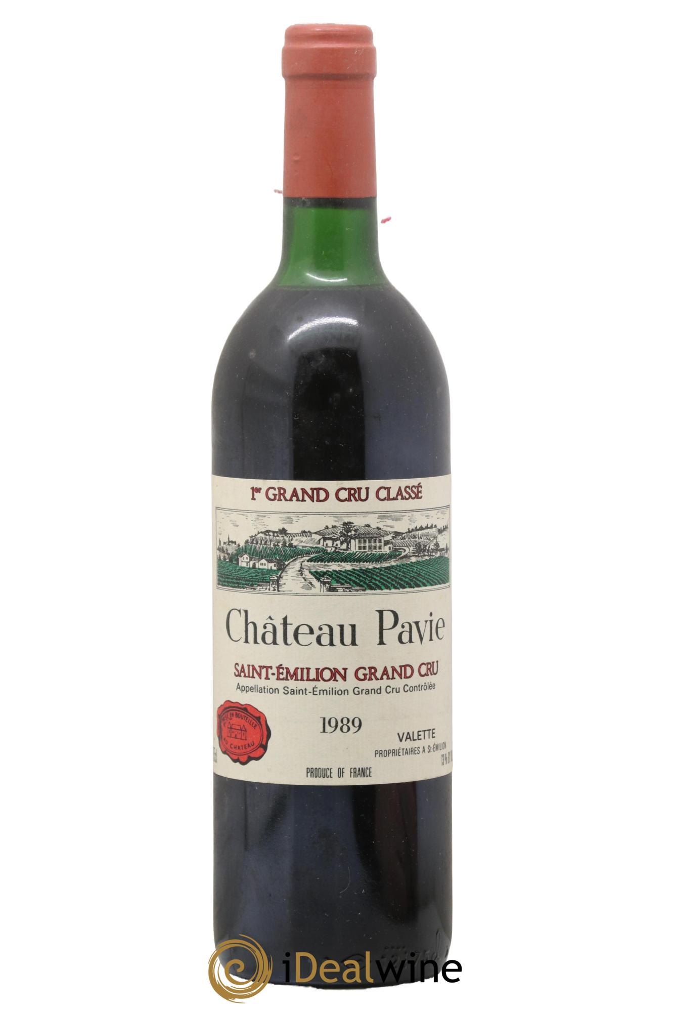 Château Pavie 1er Grand Cru Classé A 1989 - Lot of 1 bottle - 0