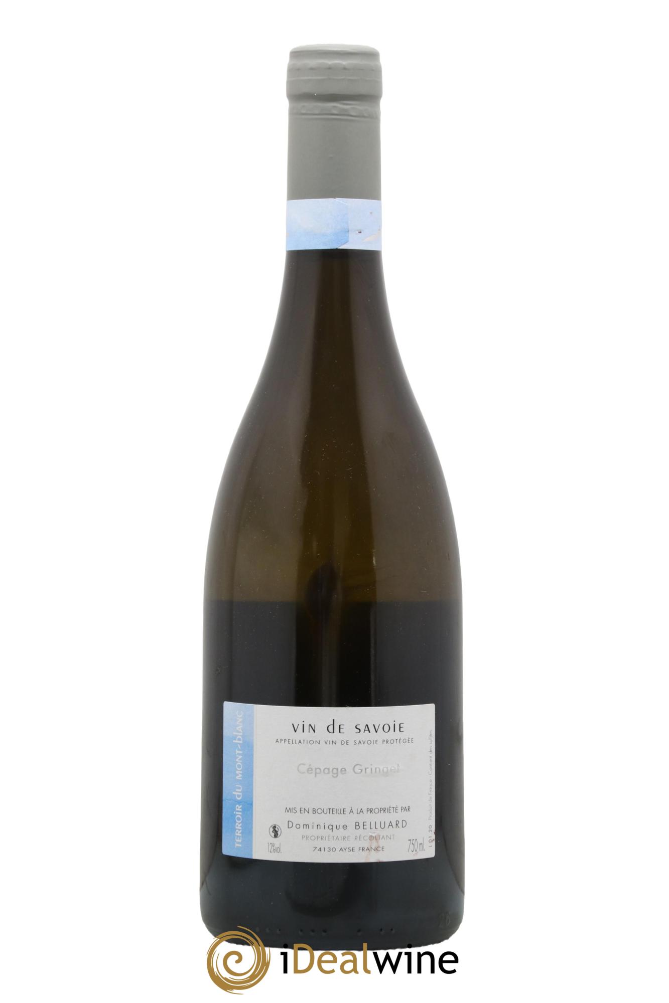 Vin de Savoie Eponyme Domaine Belluard 2020 - Lot de 1 bouteille - 1