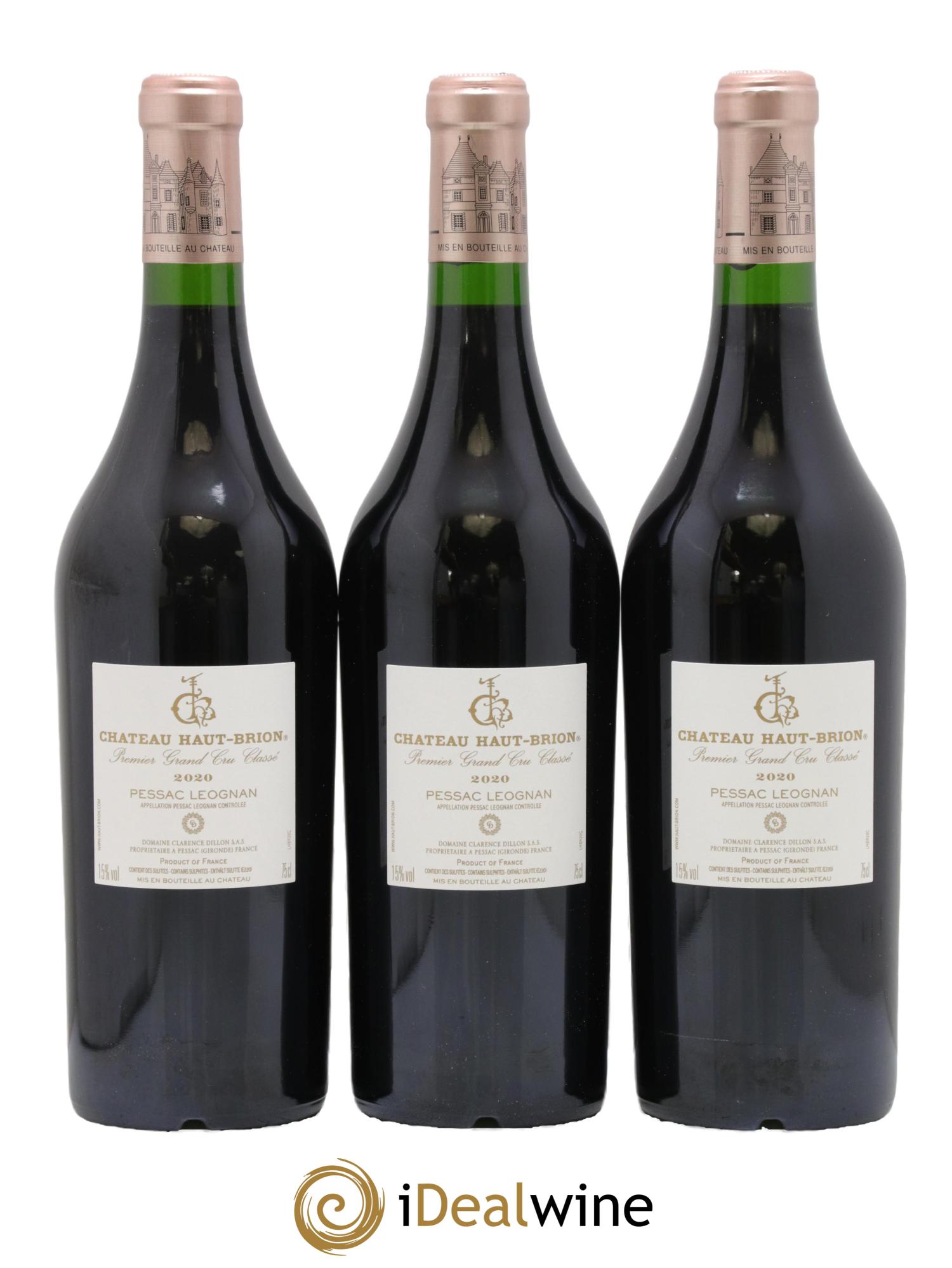 Château Haut Brion 1er Grand Cru Classé 2020 - Lot of 6 bottles - 4