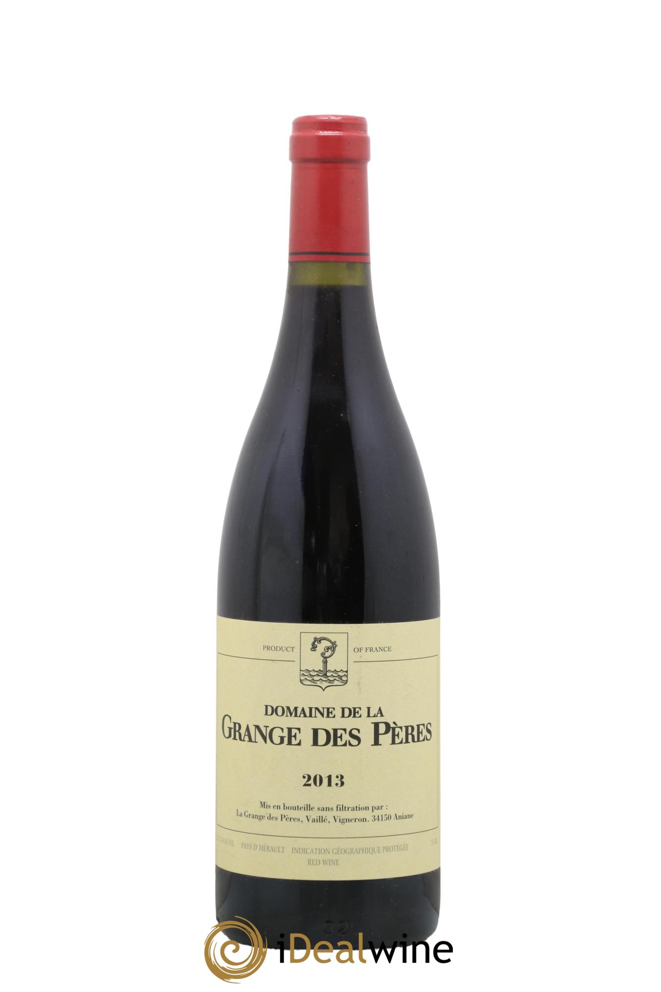 Pays d'Hérault Grange des Pères Laurent Vaillé 2013 - Lot de 1 bouteille - 0