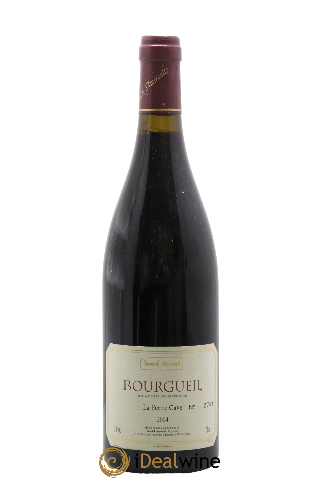 Bourgueil Petite cave Yannick Amirault (Domaine) 2004 - Lot de 1 bouteille - 0