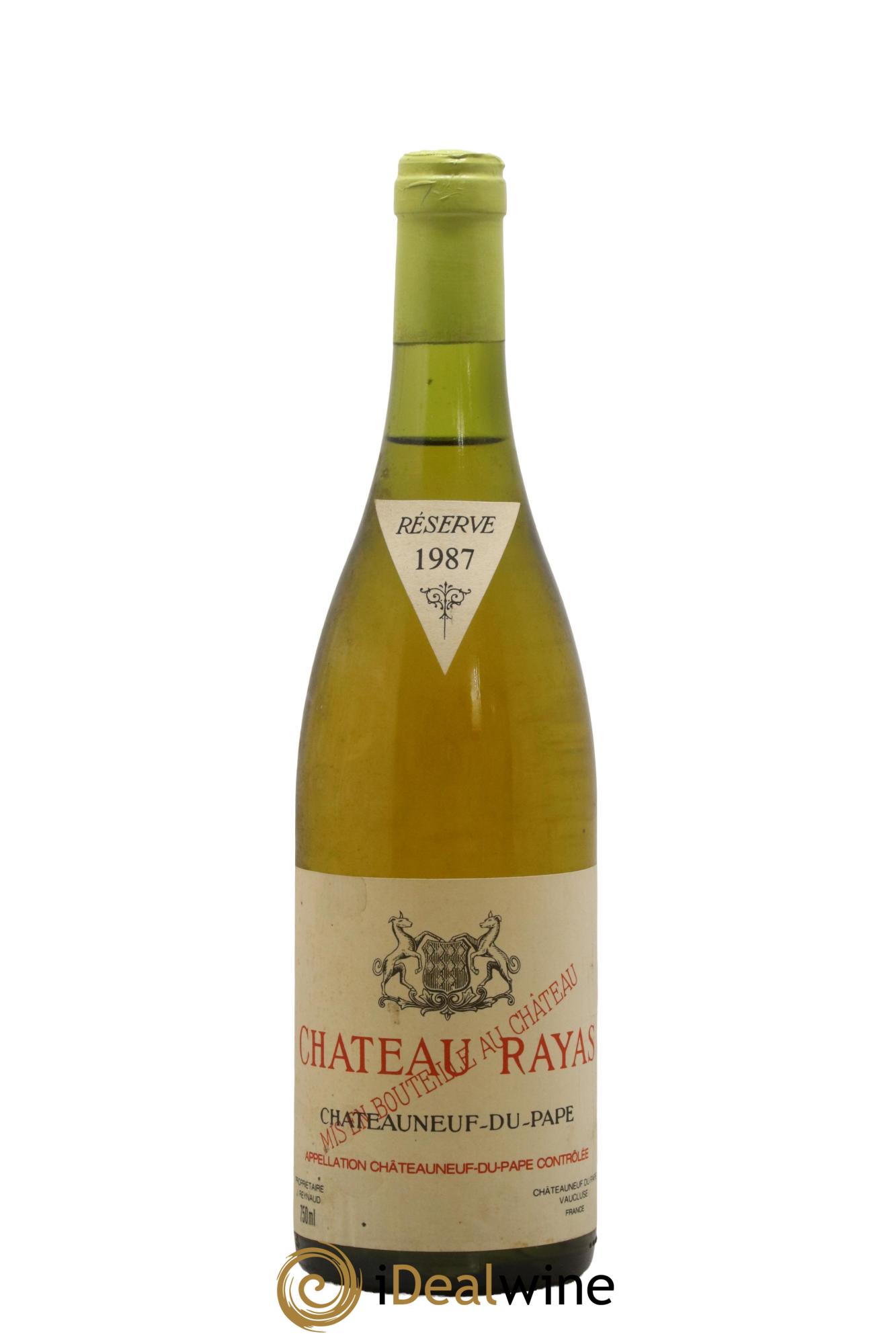 Châteauneuf-du-Pape Château Rayas Emmanuel Reynaud 1987 - Lot de 1 bouteille - 0