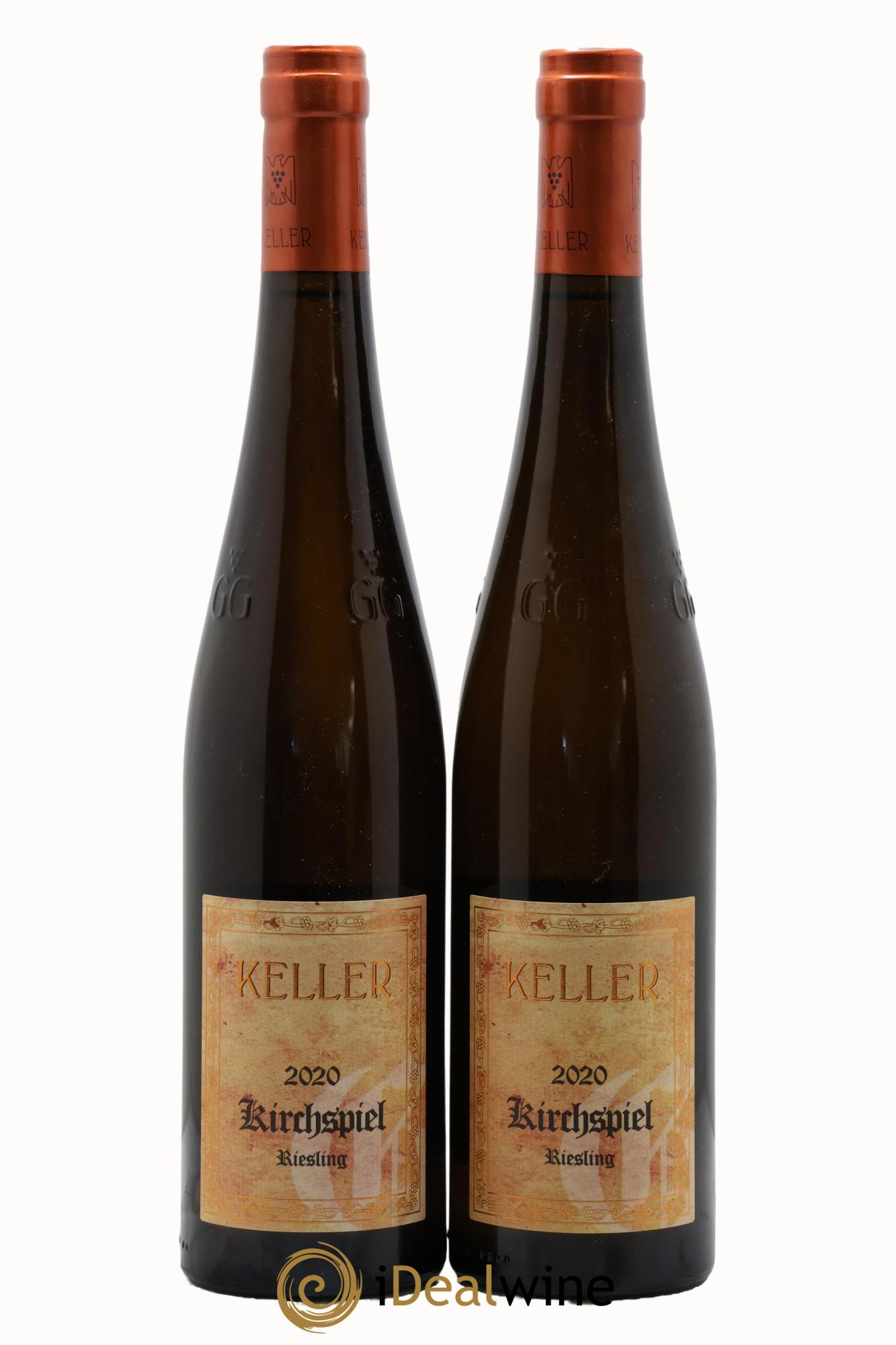 Riesling Trocken Westhofen Kirchspiel Keller GG 2020 - Lot of 2 bottles - 0