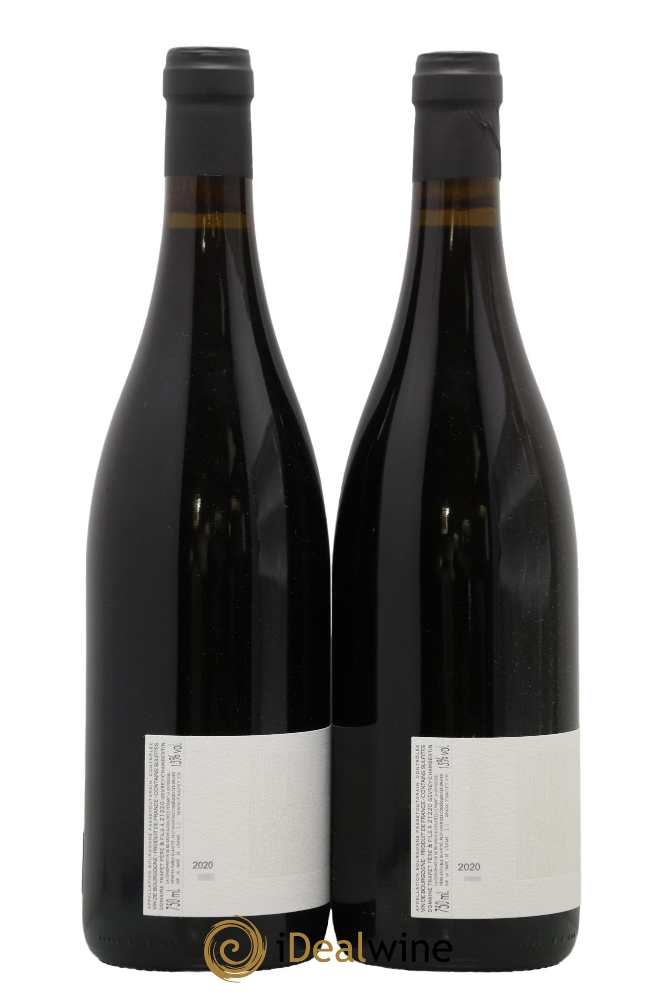 Bourgogne Passetoutgrain A Minima Domaine Trapet 2020 - Lotto di 2 bottiglie - 1