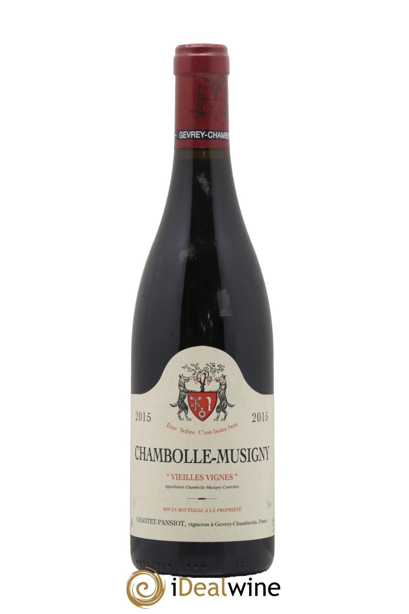 Chambolle-Musigny Vieilles vignes Geantet-Pansiot 2015 - Lot de 1 bouteille - 0