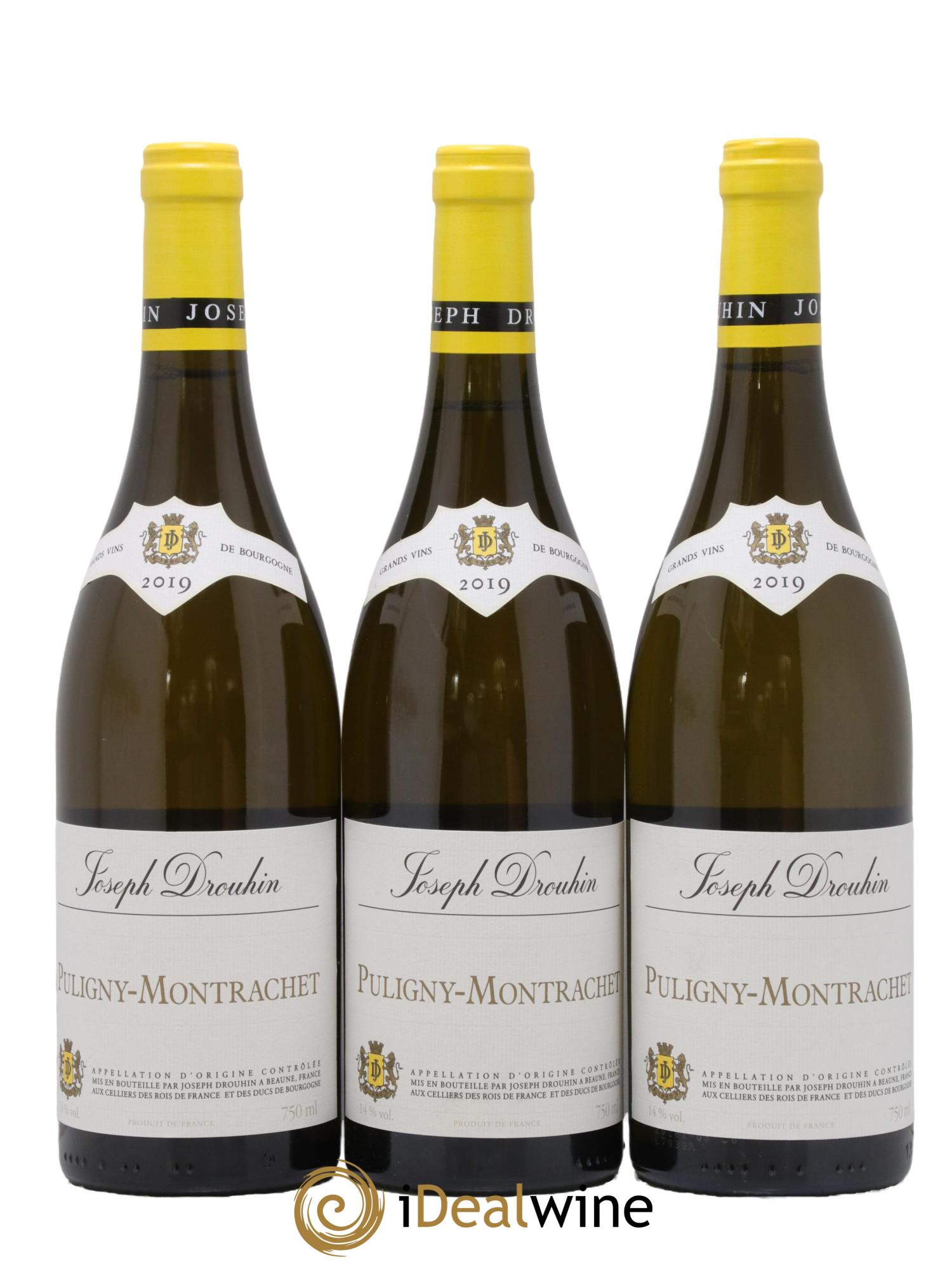 Puligny-Montrachet Joseph Drouhin 2019 - Lot de 3 bouteilles - 0