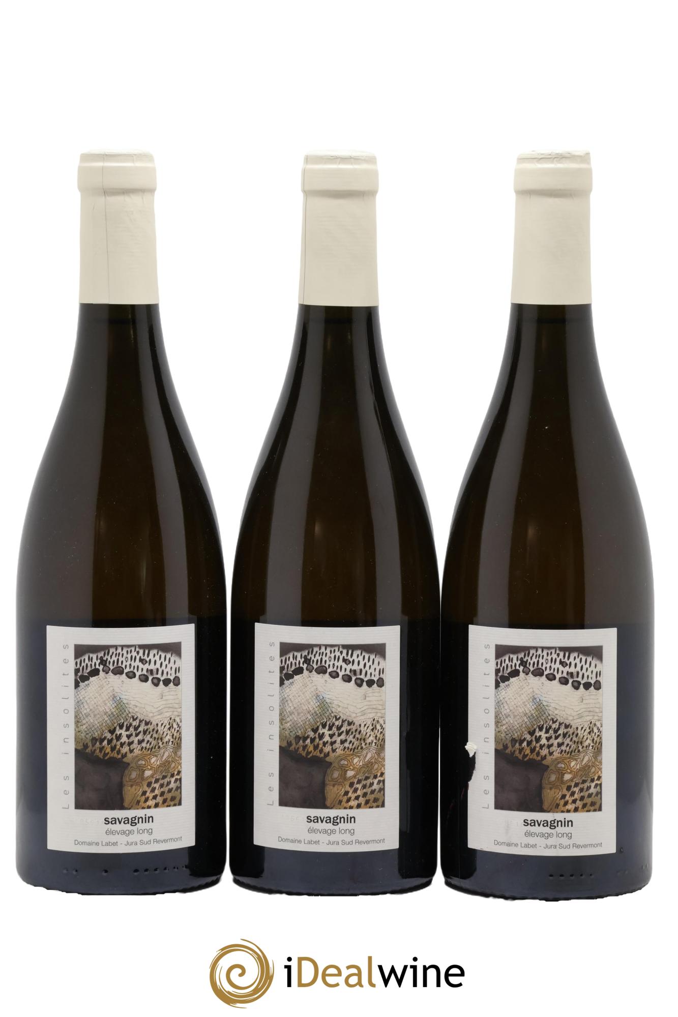 Côtes du Jura Savagnin en Chalasse Elevage Long Romain - Julien - Charline Labet 2016 - Lot de 3 bouteilles - 0