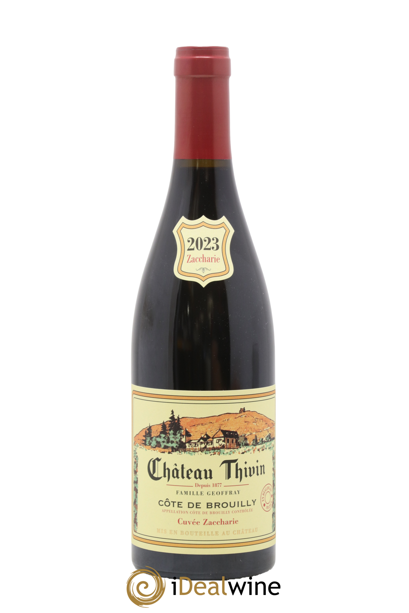 Côte de Brouilly Cuvée Zaccharie Château Thivin 2023 - Lot de 1 bouteille - 0