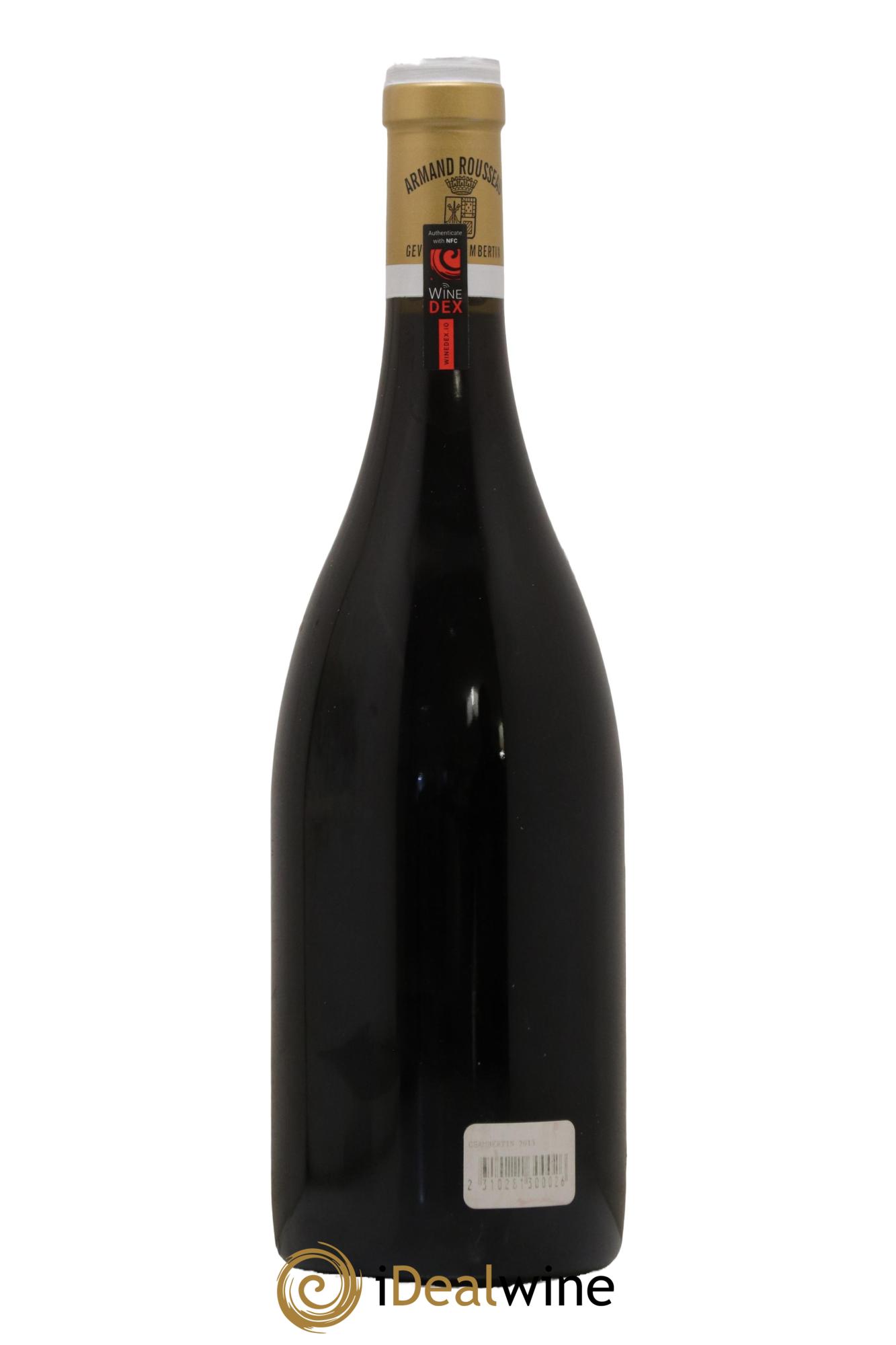 Chambertin Grand Cru Armand Rousseau (Domaine) 2013 - Lot de 1 bouteille - 1
