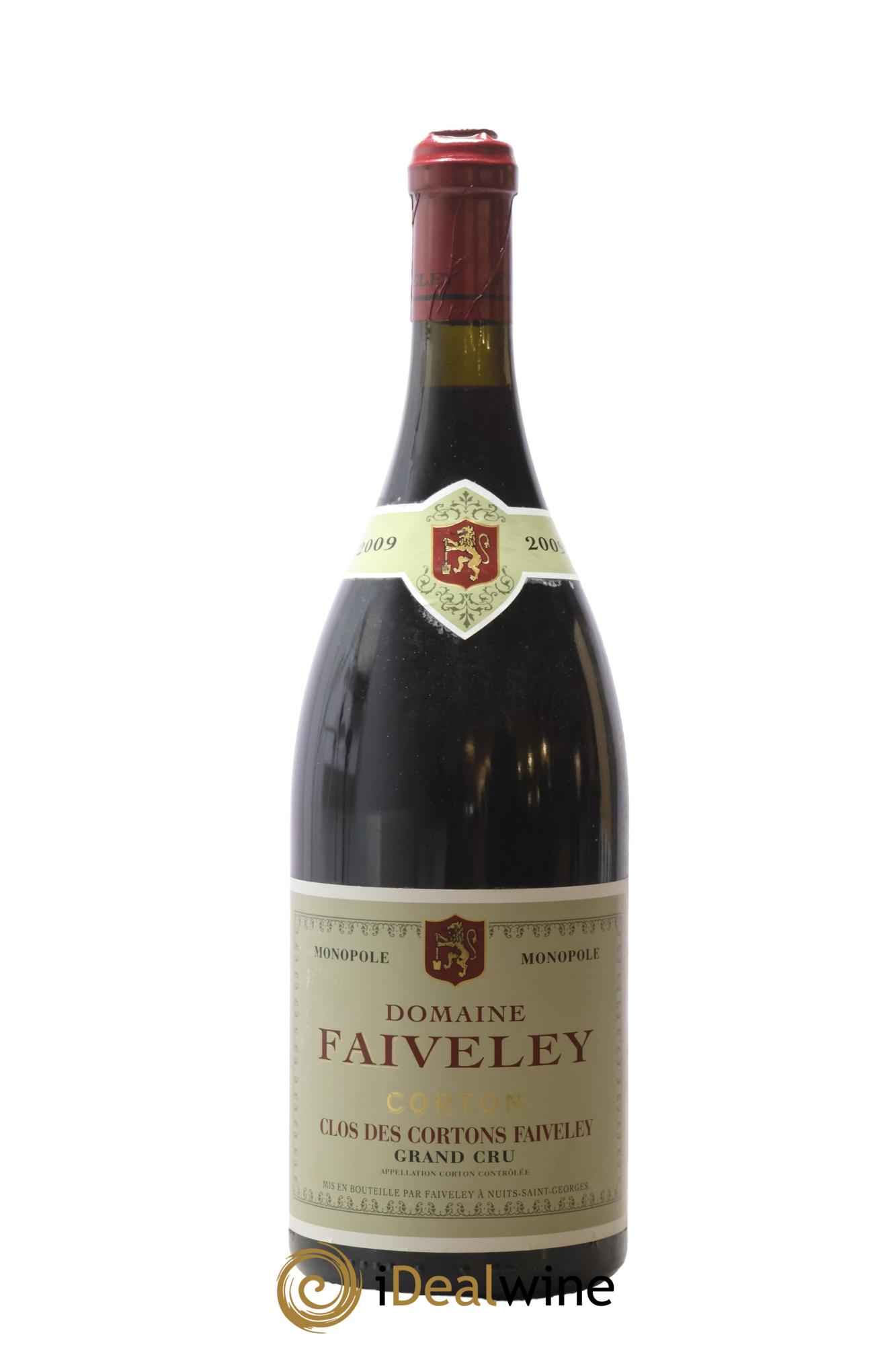 Corton Grand Cru Clos des Cortons Faiveley 2009 - Lot de 1 magnum - 1
