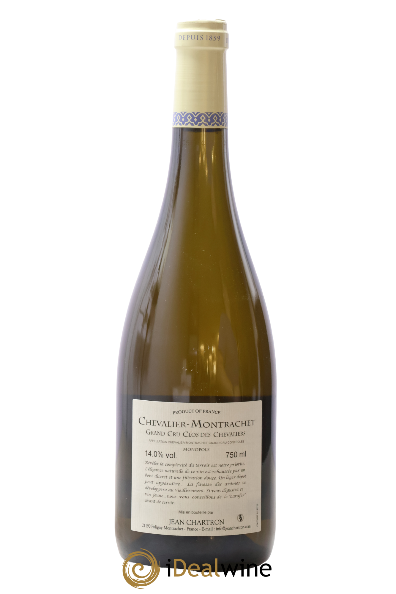 Chevalier-Montrachet Grand Cru Clos des Chevaliers Jean Chartron (Domaine) 2014 - Posten von 1 Flasche - 1